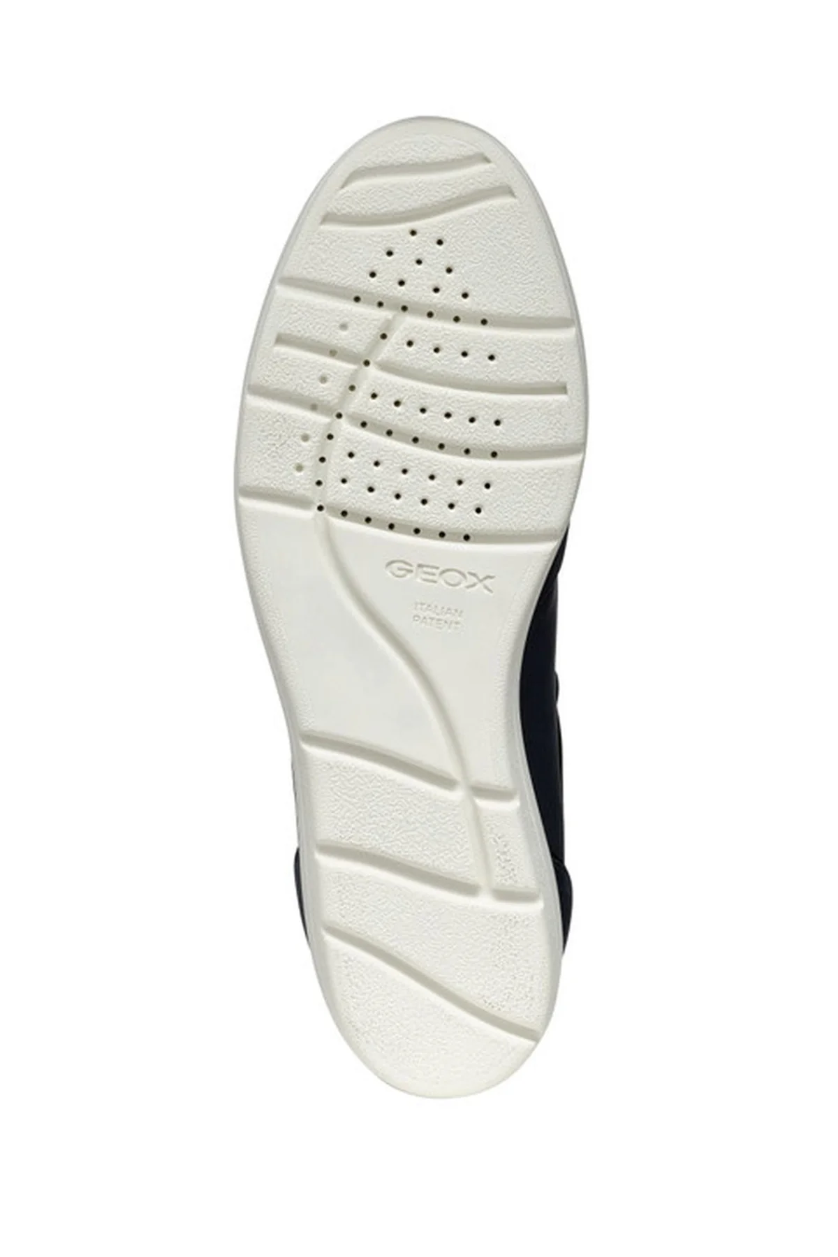 Geox Kadın Lacivert Ilde Kalın Tabanlı Bağcıklı Deri Sneaker - Image 6