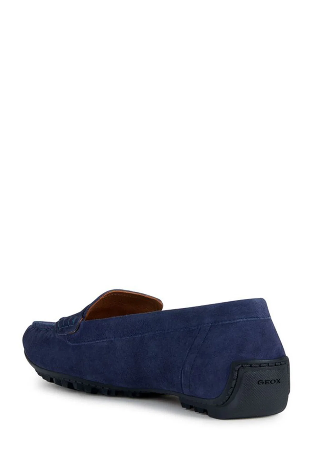 Geox Kadın Lacivert Kosmopolis + Grip Süet Deri Loafer - Image 4