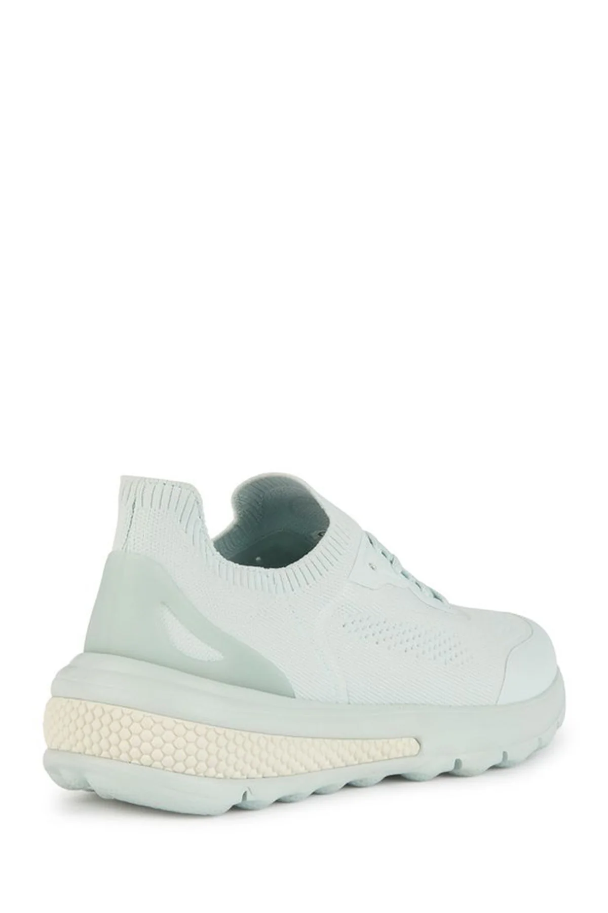 Geox Kadın Mavi Spherica Actif Kalın Tabanlı Bağcıklı Kumaş Sneaker - Image 4
