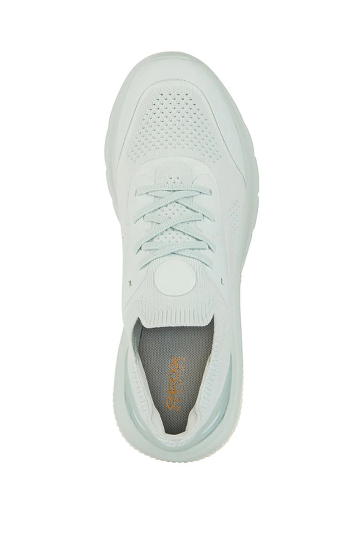 Geox Kadın Mavi Spherica Actif Kalın Tabanlı Bağcıklı Kumaş Sneaker - Image 5