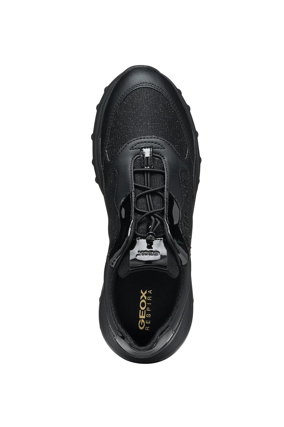 Geox Kadın Siyah Alleniee B Taş Detaylı Sneaker - Image 9