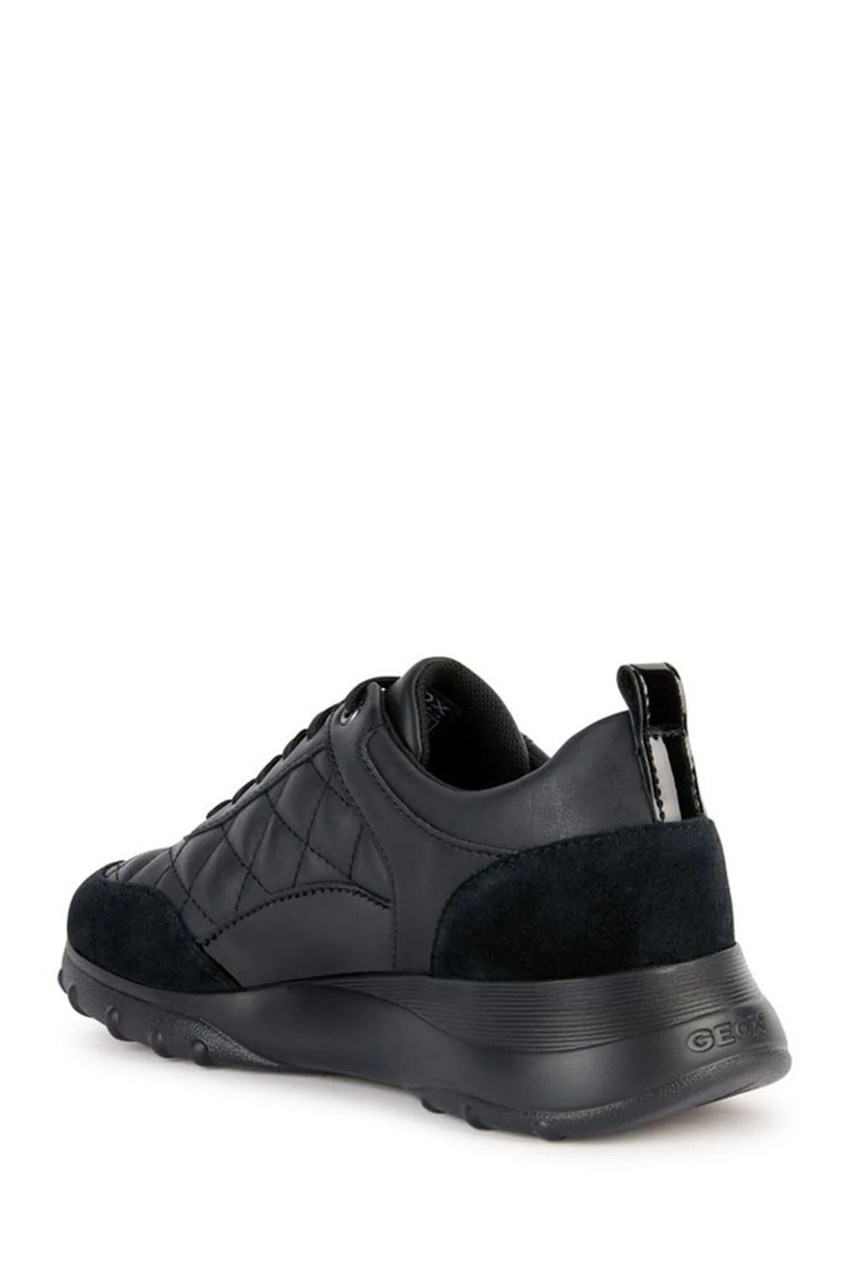 Geox Kadın Siyah Alleniee Bağcıklı Kalın Tabanlı Spor Sneaker - Image 2