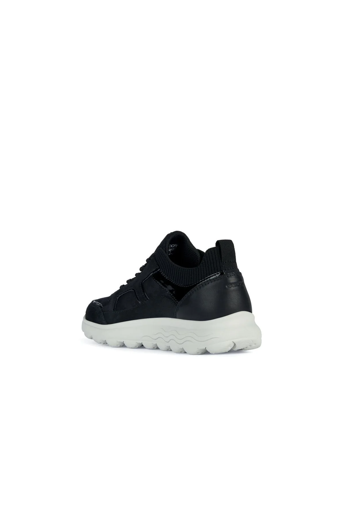Geox Kadın Siyah Atlete Spherica Bağcıklı Kalın Tabanlı Sneaker - Image 2