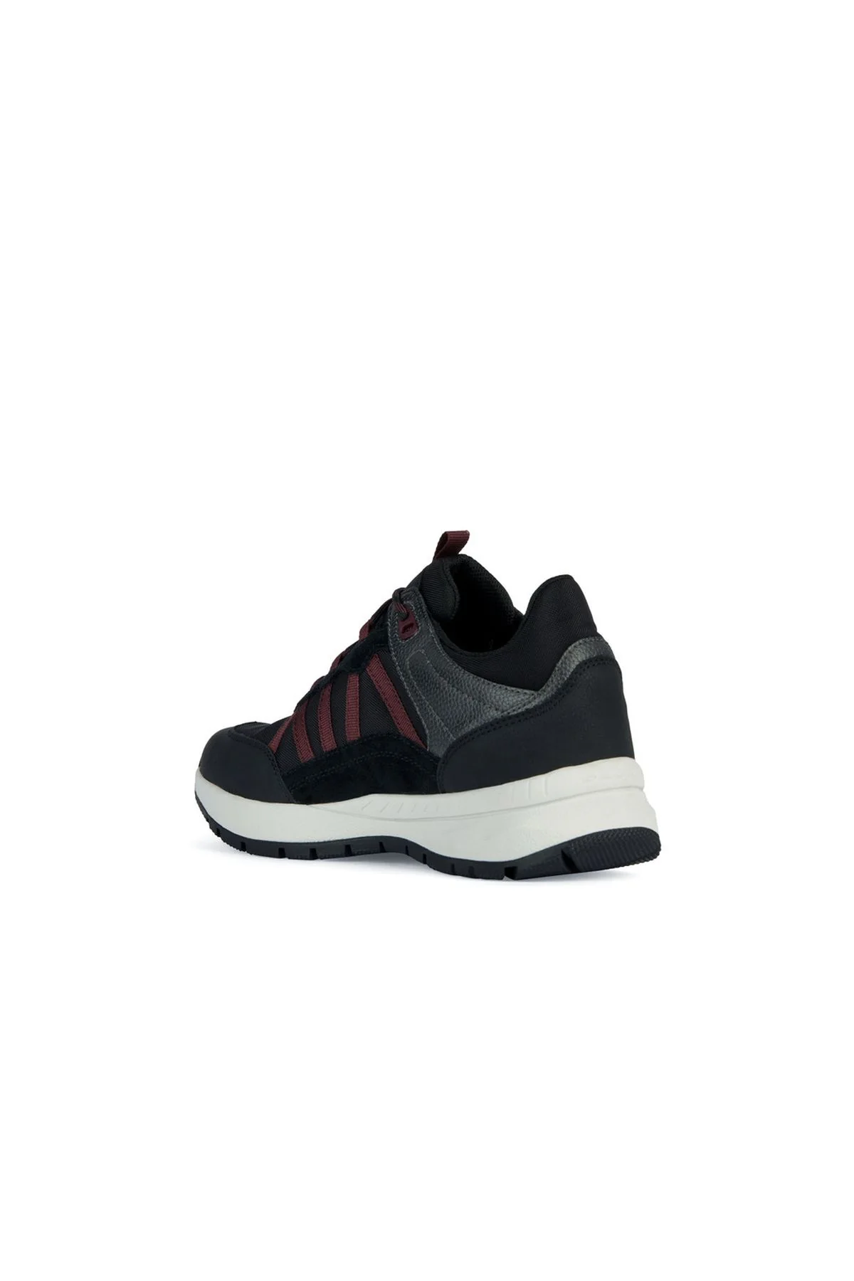 Geox Kadın Siyah D Braies B Abx B Bağcıklı Kalın Tabanlı Spor Sneaker - Image 2