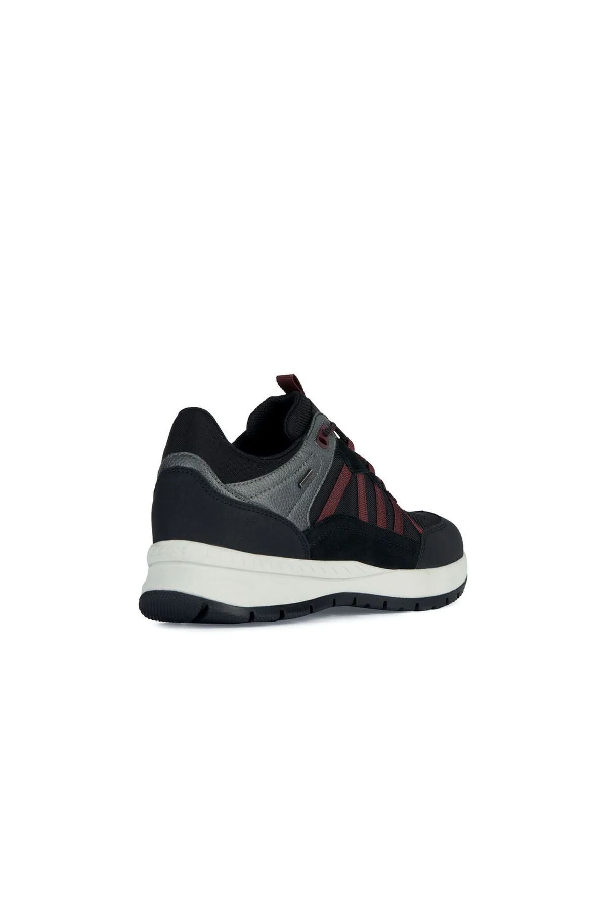 Geox Kadın Siyah D Braies B Abx B Bağcıklı Kalın Tabanlı Spor Sneaker - Image 4