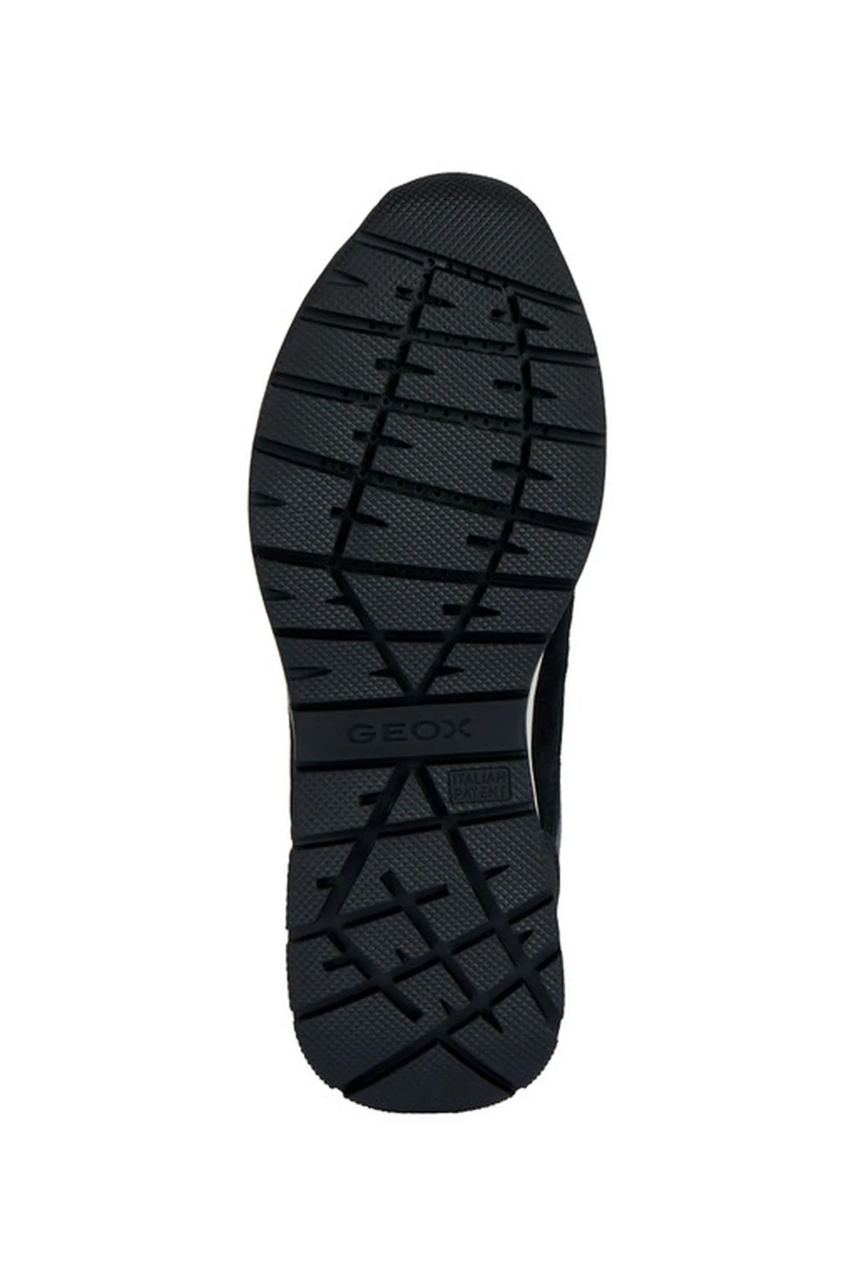 Geox Kadın Siyah D Braies B Abx B Bağcıklı Kalın Tabanlı Spor Sneaker - Image 6