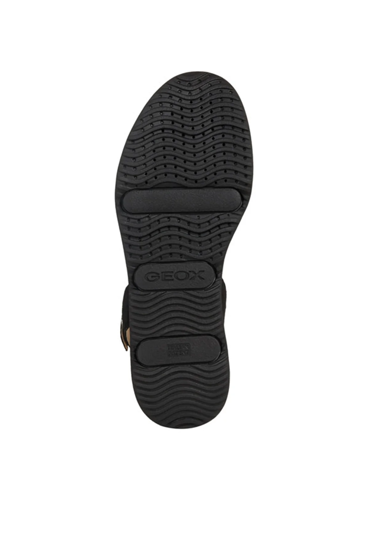 Geox Kadın Siyah D Gardenia C - Goat Suede Bilekten Tokalı Kalın Tabanlı Deri Sandalet - Image 7