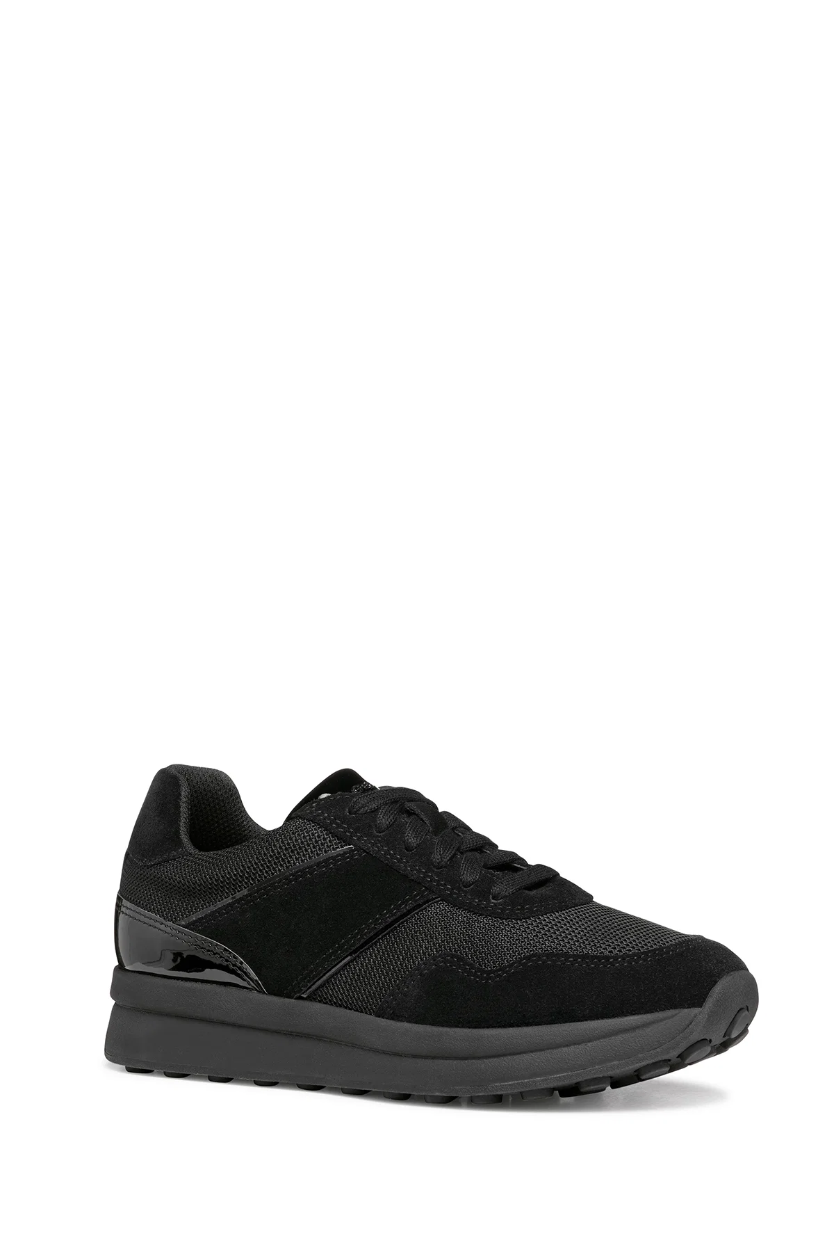Geox Kadın Siyah D Runntix Bağcıklı Sneaker - Image 3