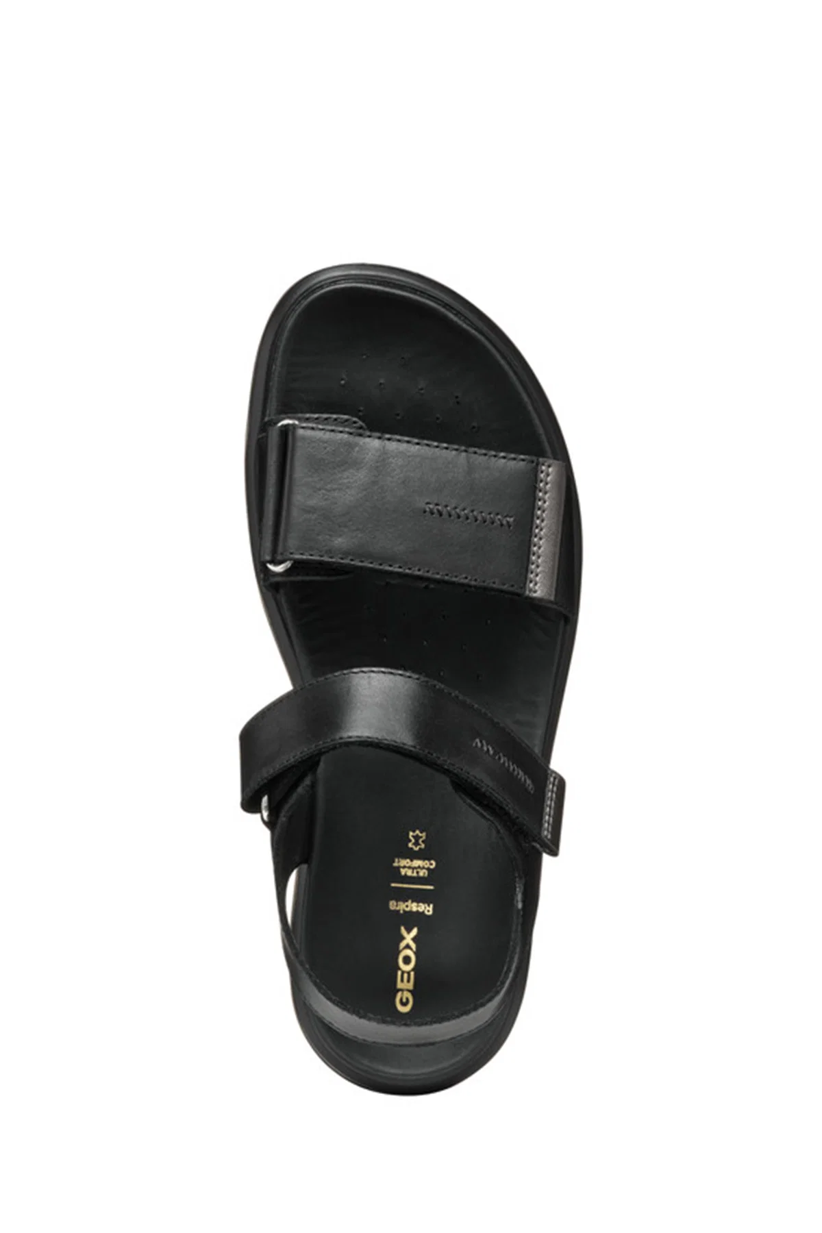 Geox Kadın Siyah D Xand 2S E - Smo. Lea + Pear Bantlı Deri Sandalet - Image 5