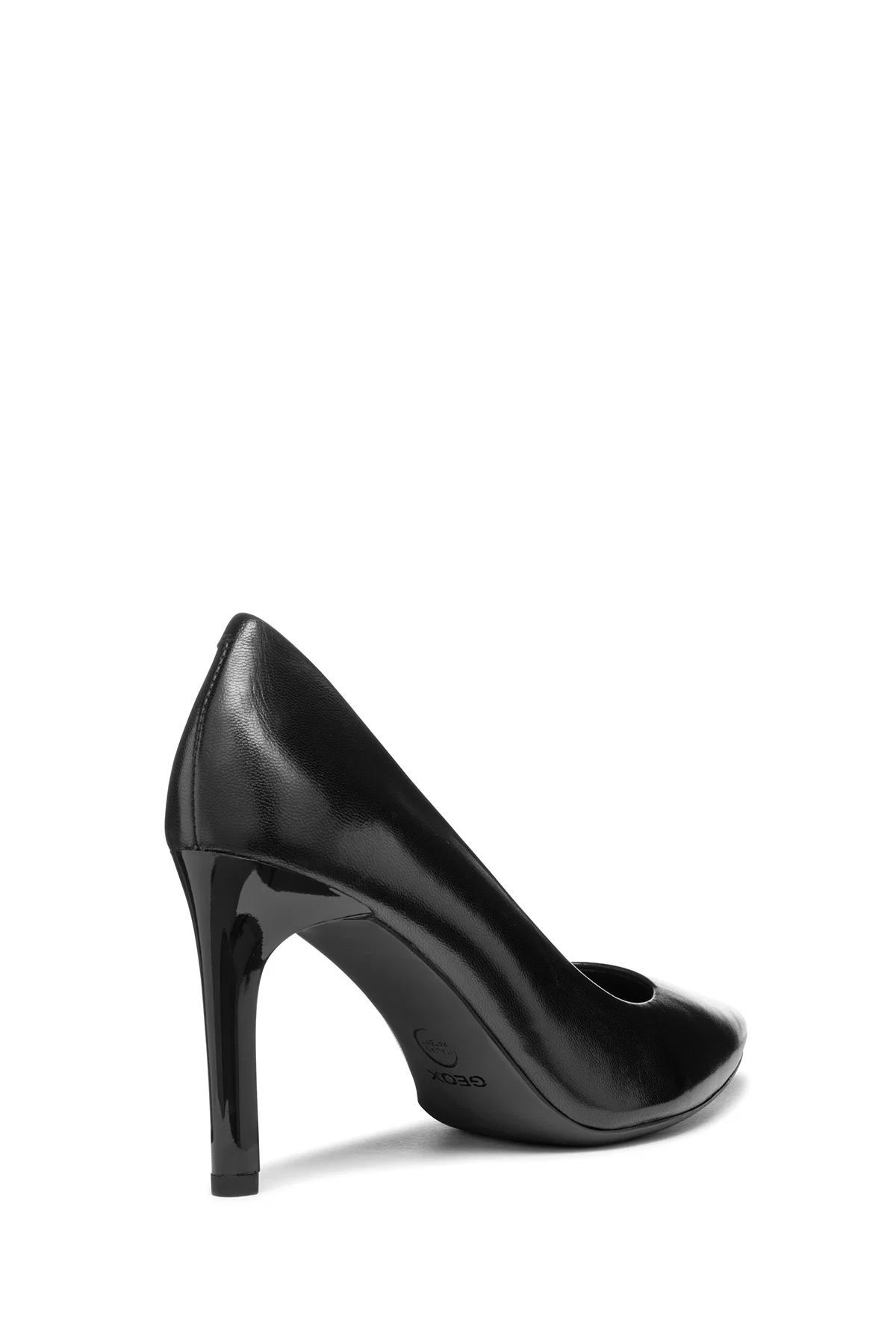 Geox Kadın Siyah Faviola İnce Topuklu Deri Stiletto - Image 2