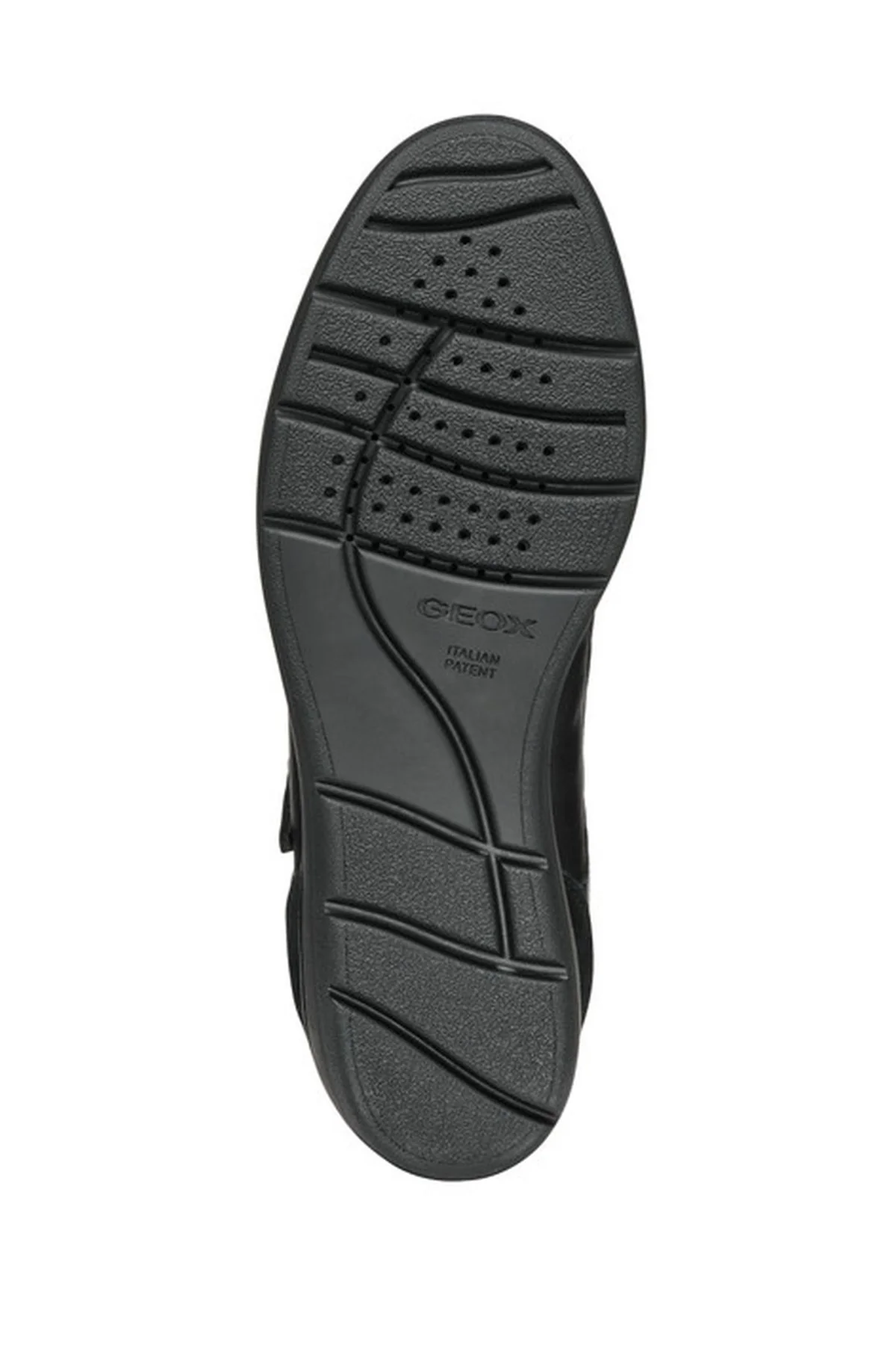 Geox Kadın Siyah Ilde Dolgu Topuklu Bağcıklı Casual Sneaker - Image 6