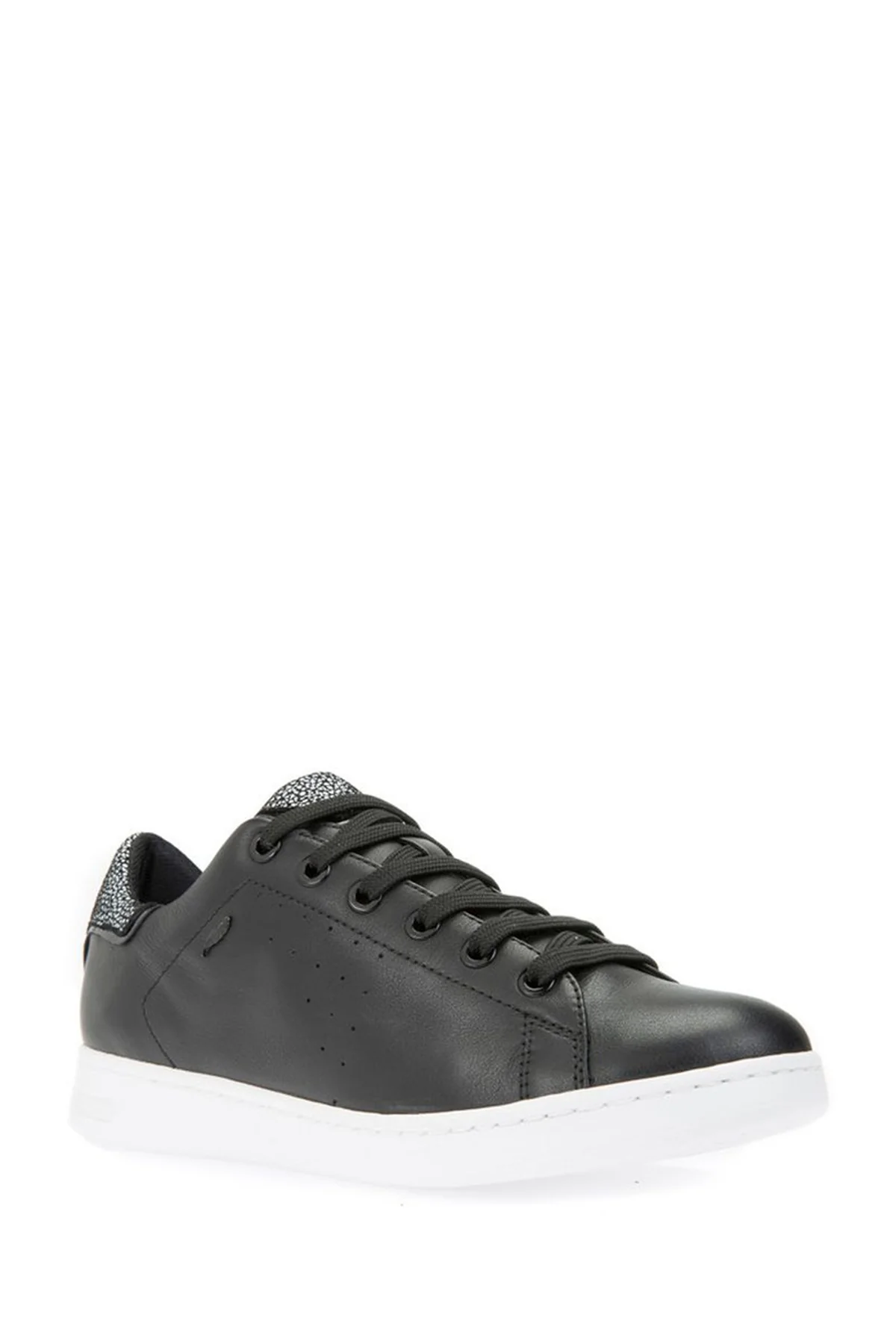 Geox Kadın Siyah Jaysen Bağcıklı Deri Sneaker - Image 3