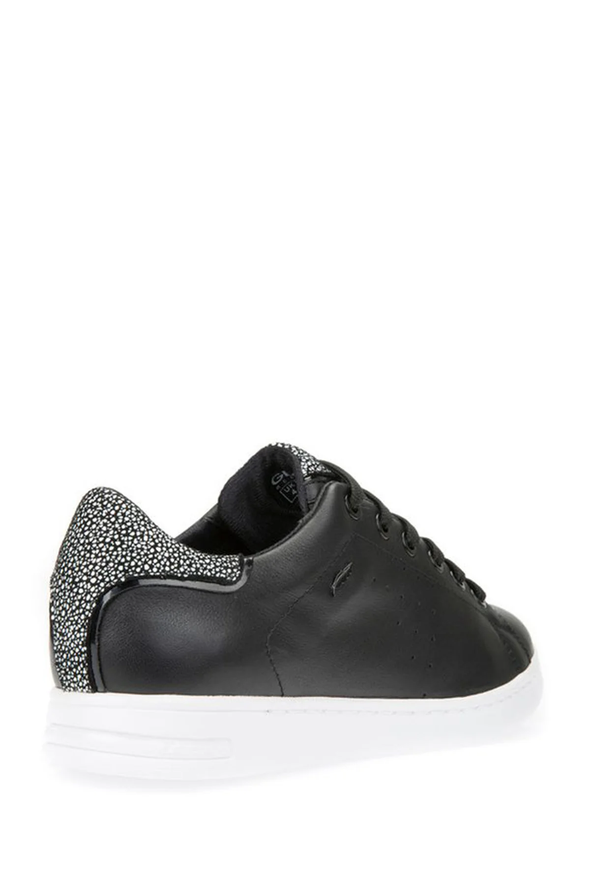 Geox Kadın Siyah Jaysen Bağcıklı Deri Sneaker - Image 5