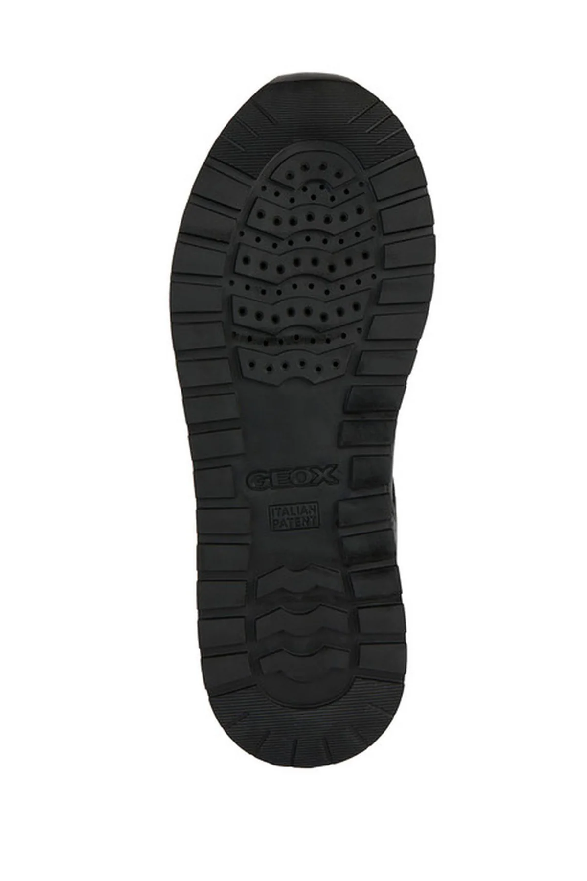 Geox Kadın Siyah Kency Kalın Tabanlı Bağcıklı Deri Sneaker - Image 6