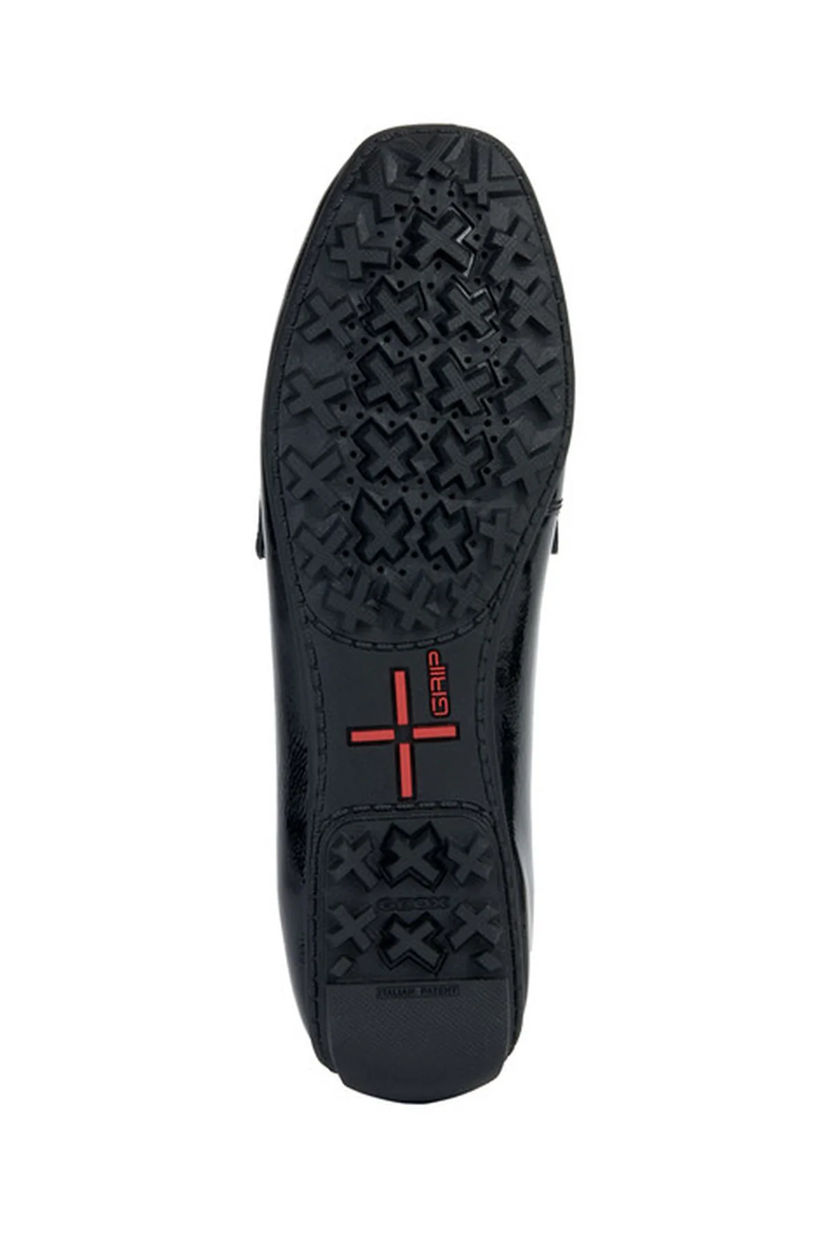 Geox Kadın Siyah Kosmopolıs + Grıp Rugan Deri Loafer - Image 6