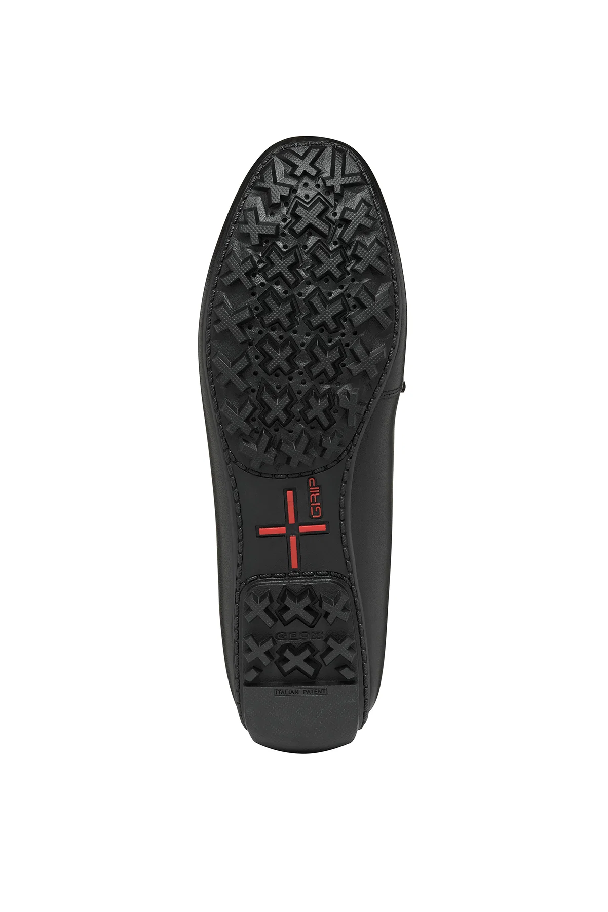 Geox Kadın Siyah Kosmopolis+Grip Toka Detaylı Deri Babet - Image 7