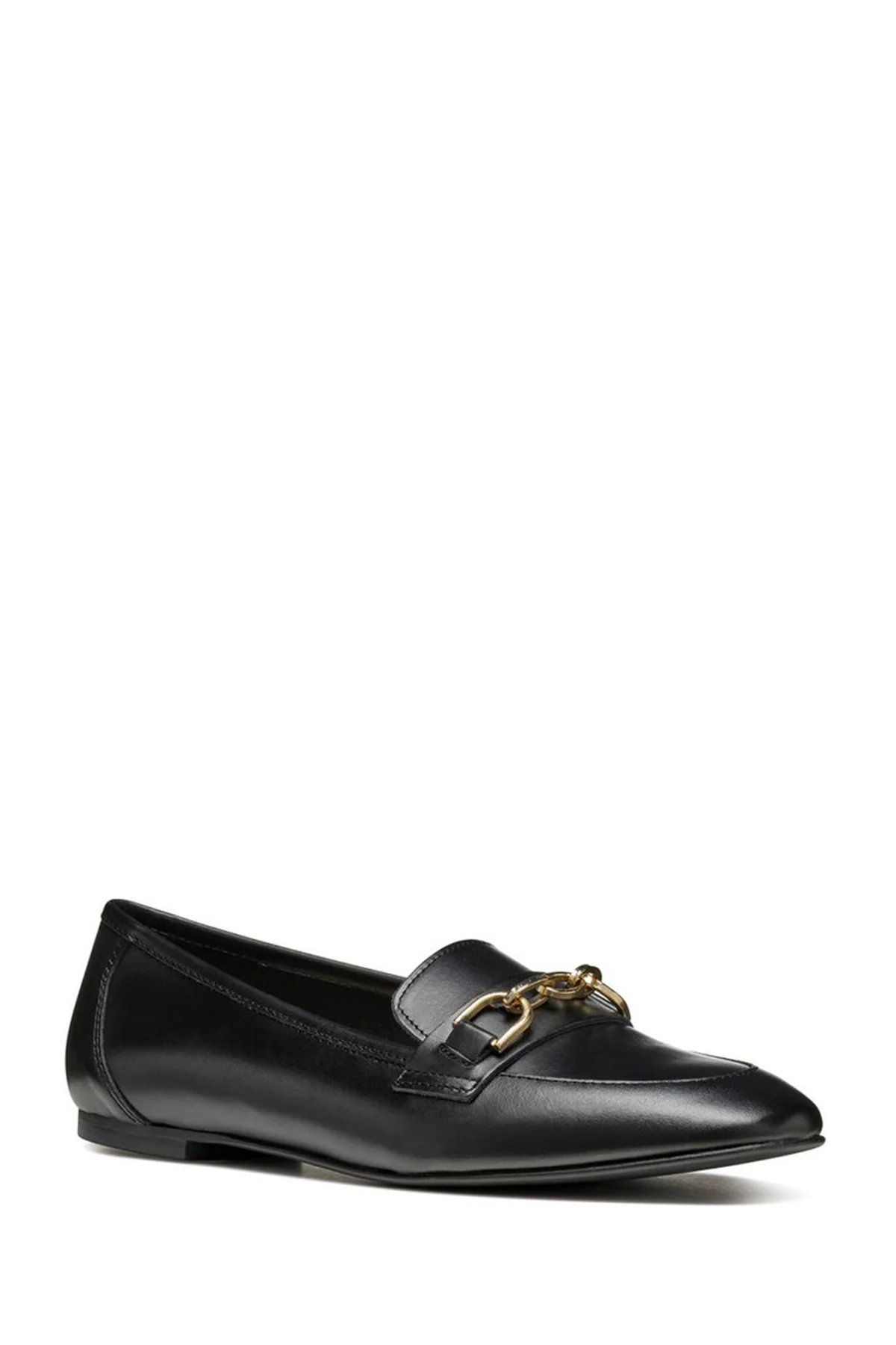 Geox Kadın Siyah Llizia Deri Maskülen Loafer - Image 3