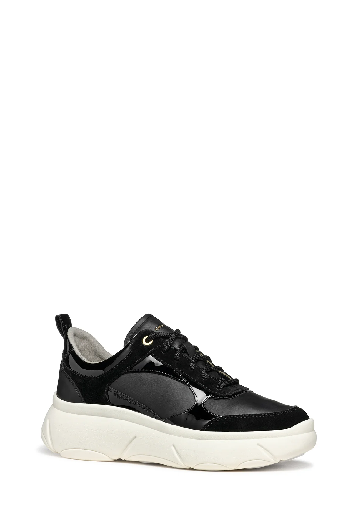 Geox Kadın Siyah Nebula 2.0 X Bağcıklı Sneaker - Image 3