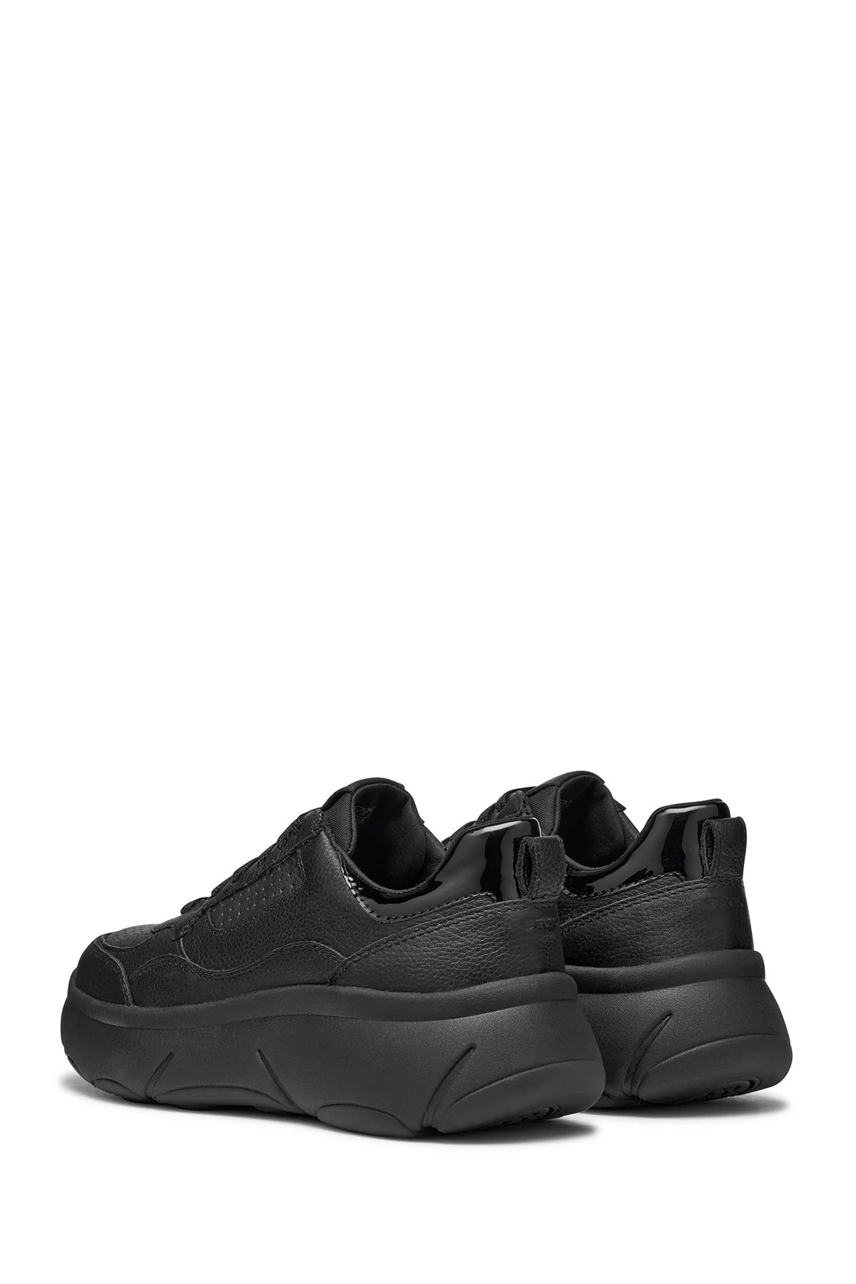 Geox Kadın Siyah Nebula 2.0 X Kalın Taban Sneaker - Image 4