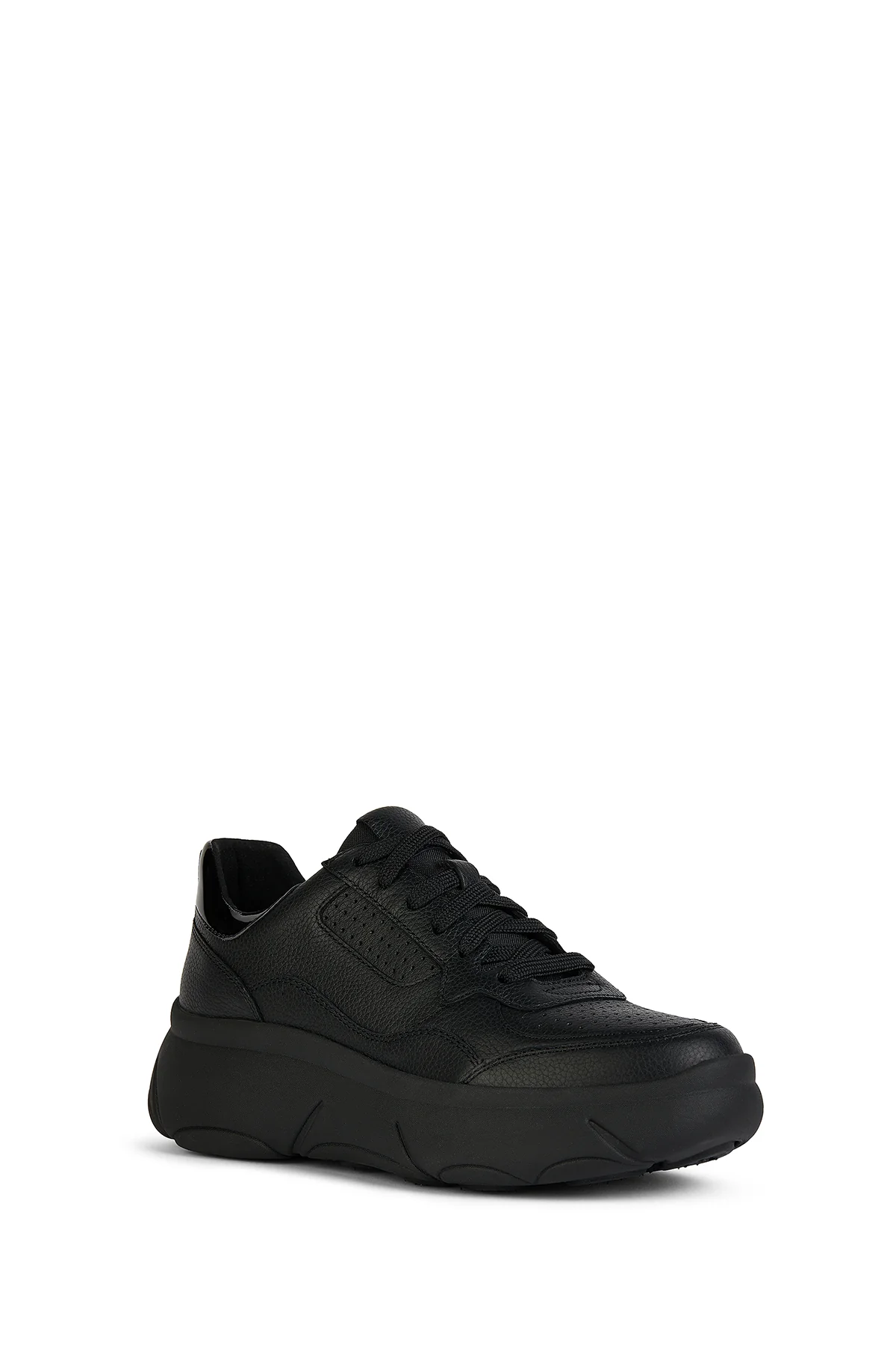 Geox Kadın Siyah Nebula 2.0 X Kalın Taban Sneaker - Image 5
