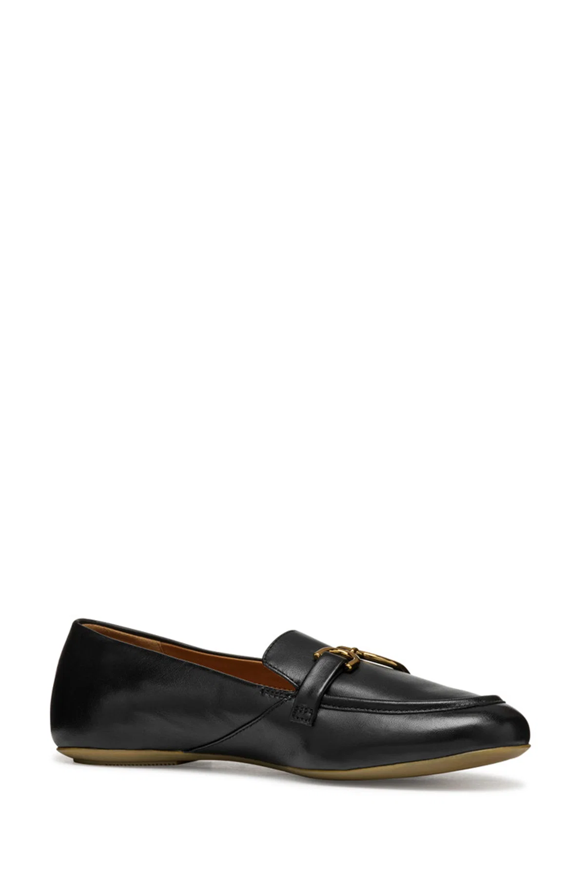 Geox Kadın Siyah Palmaria Deri Loafer - Image 2