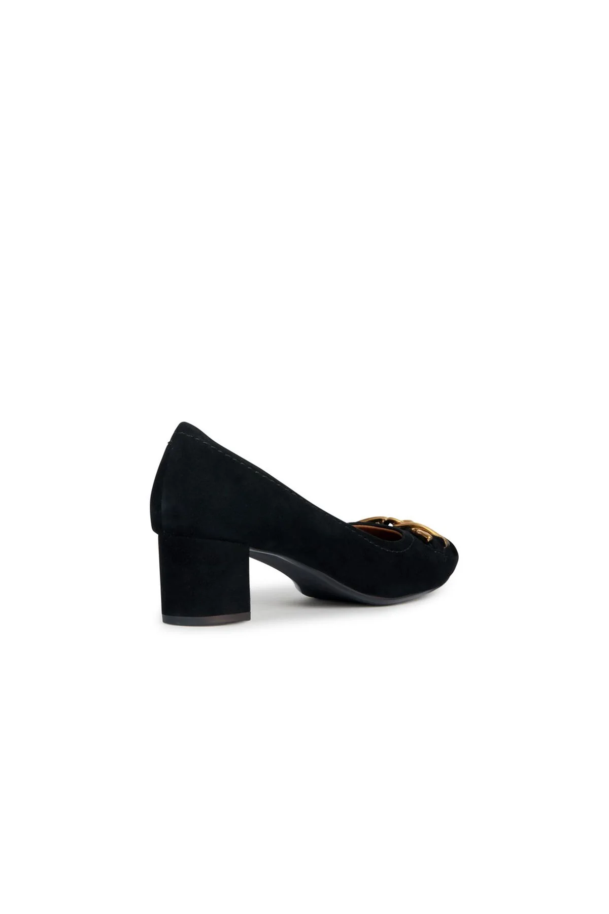 Geox Kadın Siyah Pheby 50 A Süet Deri Stiletto - Image 4