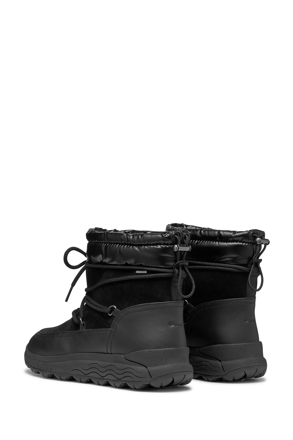 Geox Kadın Siyah Spherica 4x4 Abx Waterproof Deri Outdoor Bot - Image 5