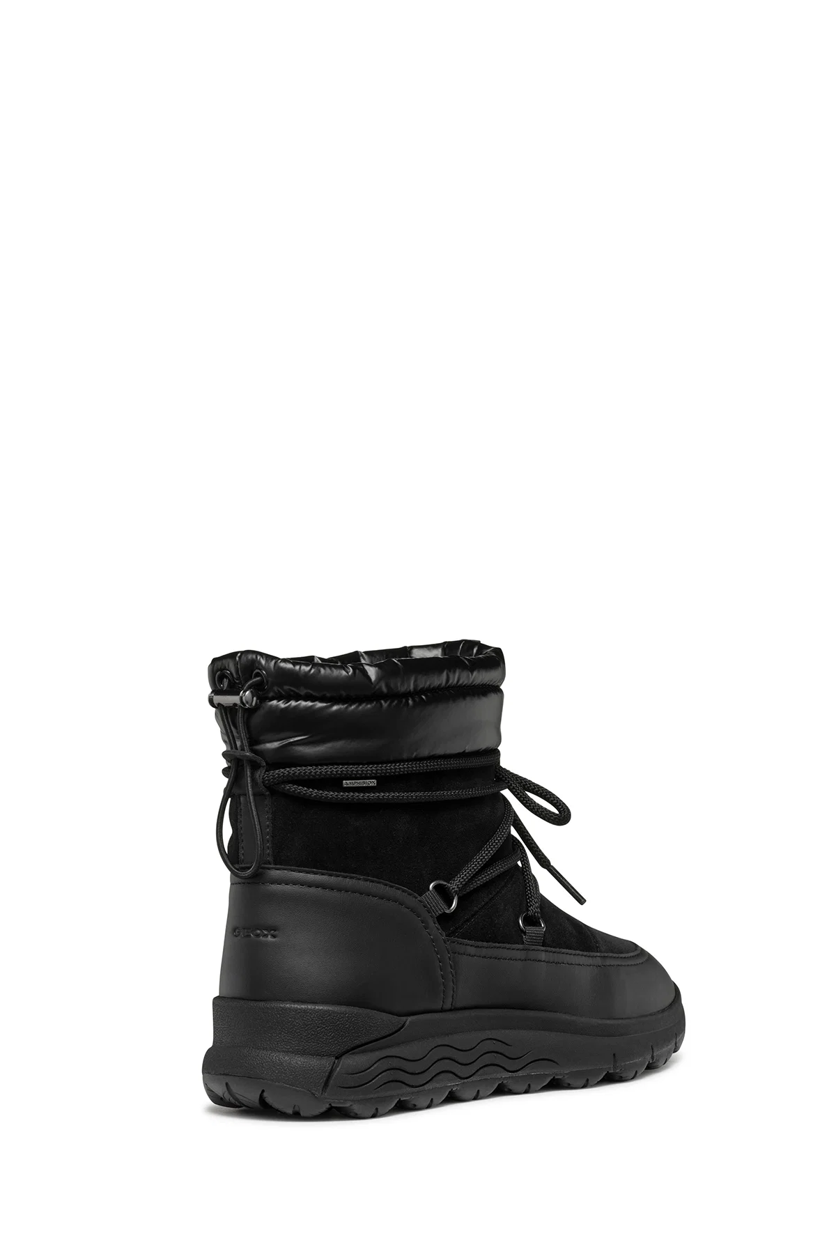 Geox Kadın Siyah Spherica 4x4 Abx Waterproof Deri Outdoor Bot - Image 8