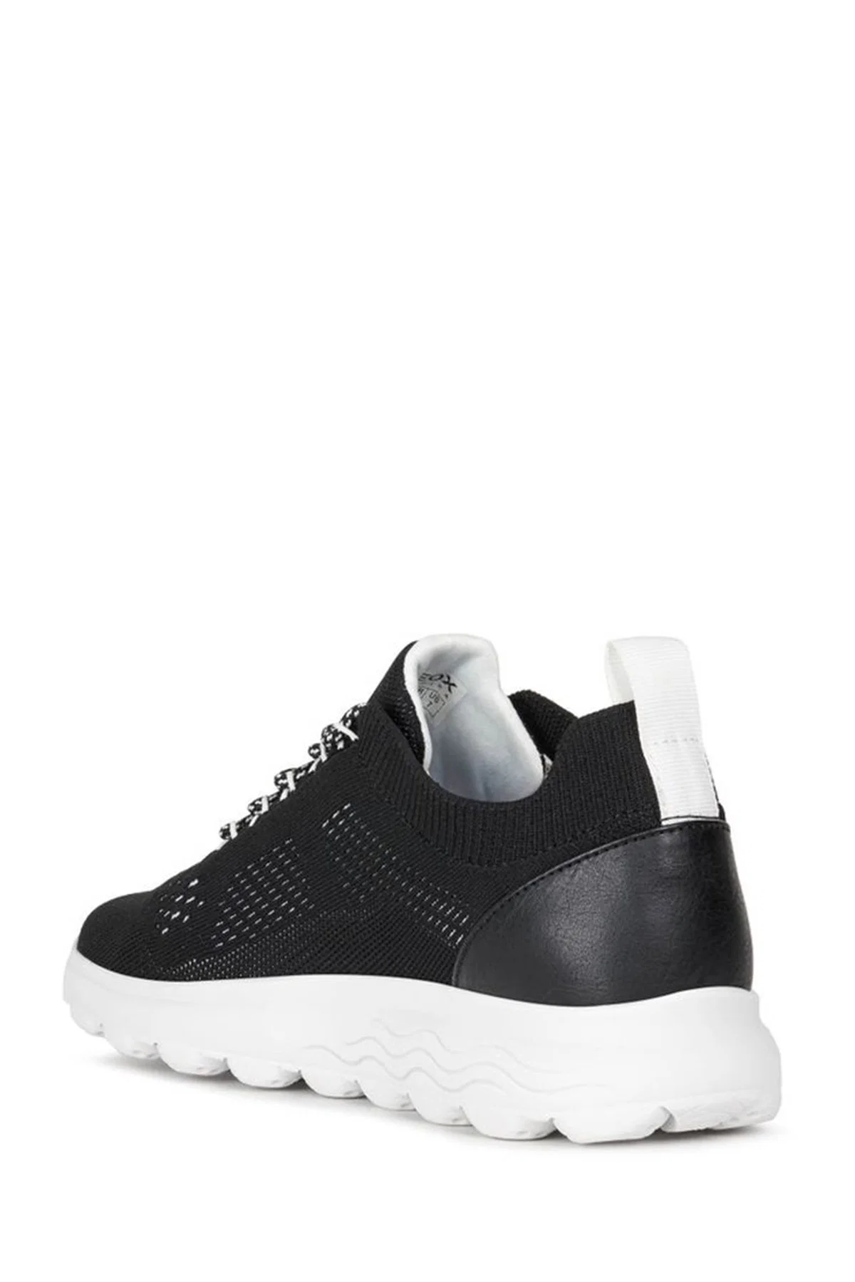 Geox Kadın Siyah Spherica Bağcıklı Kumaş Sneaker - Image 4