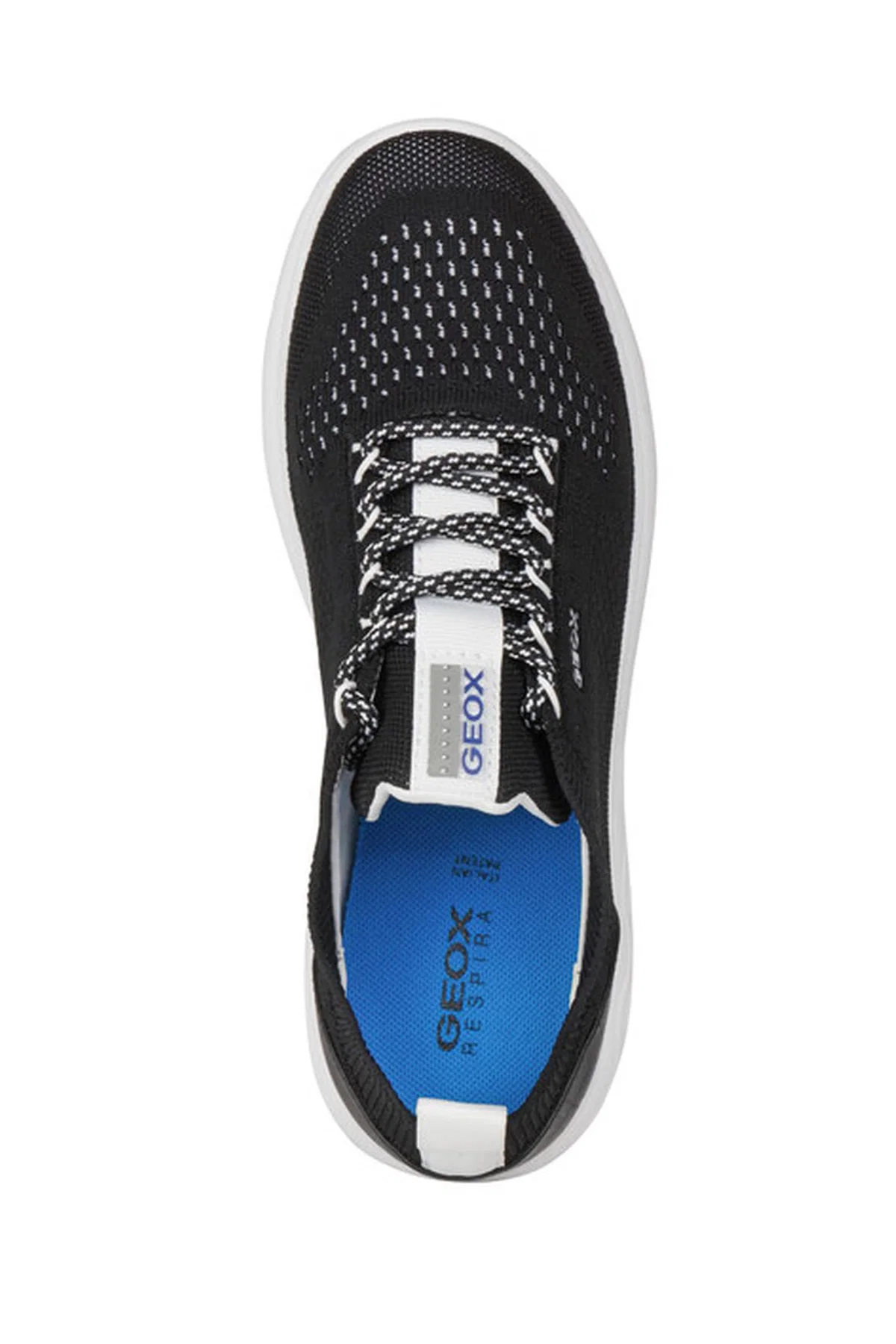 Geox Kadın Siyah Spherica Bağcıklı Kumaş Sneaker - Image 6