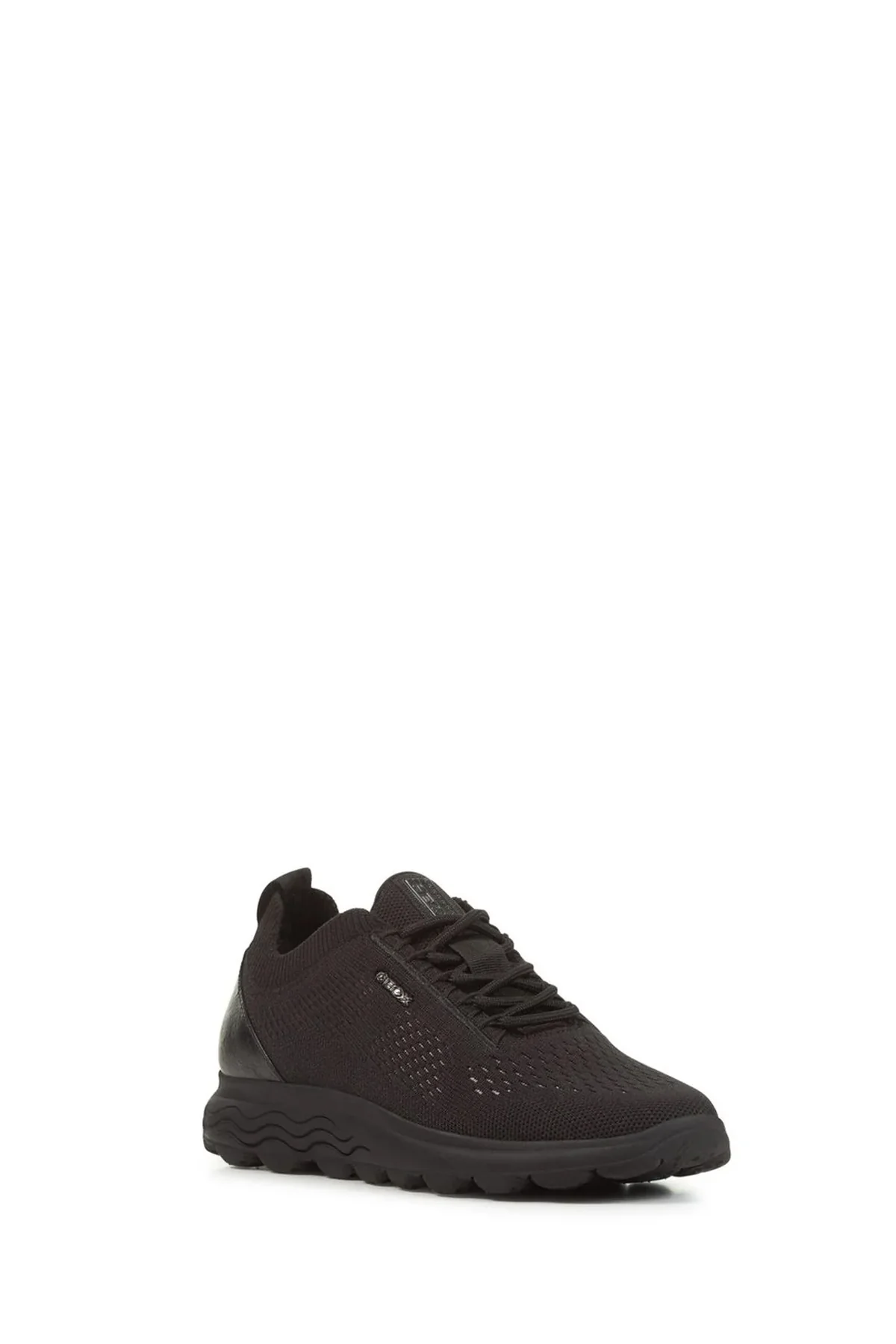 Geox Kadın Siyah Spherica Bağcıklı Sneaker - Image 3