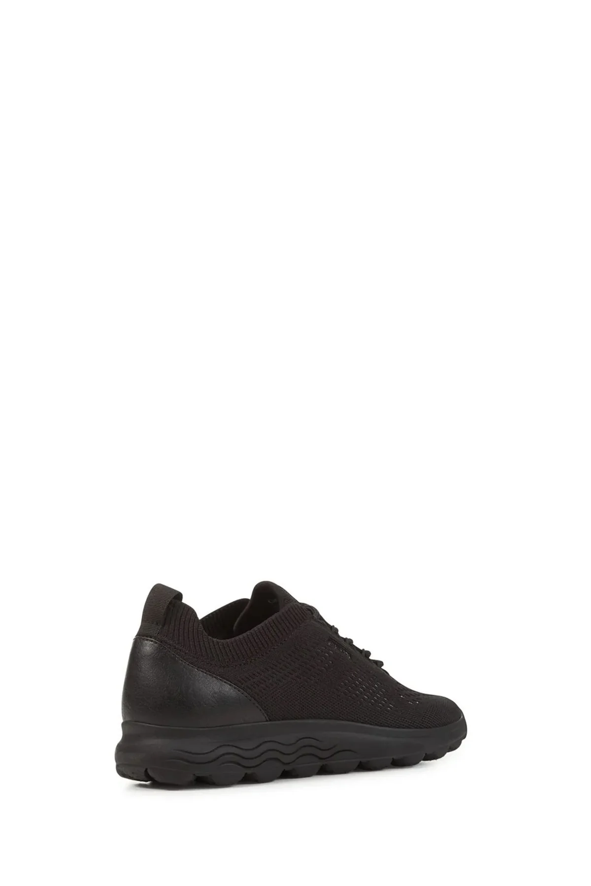 Geox Kadın Siyah Spherica Bağcıklı Sneaker - Image 4