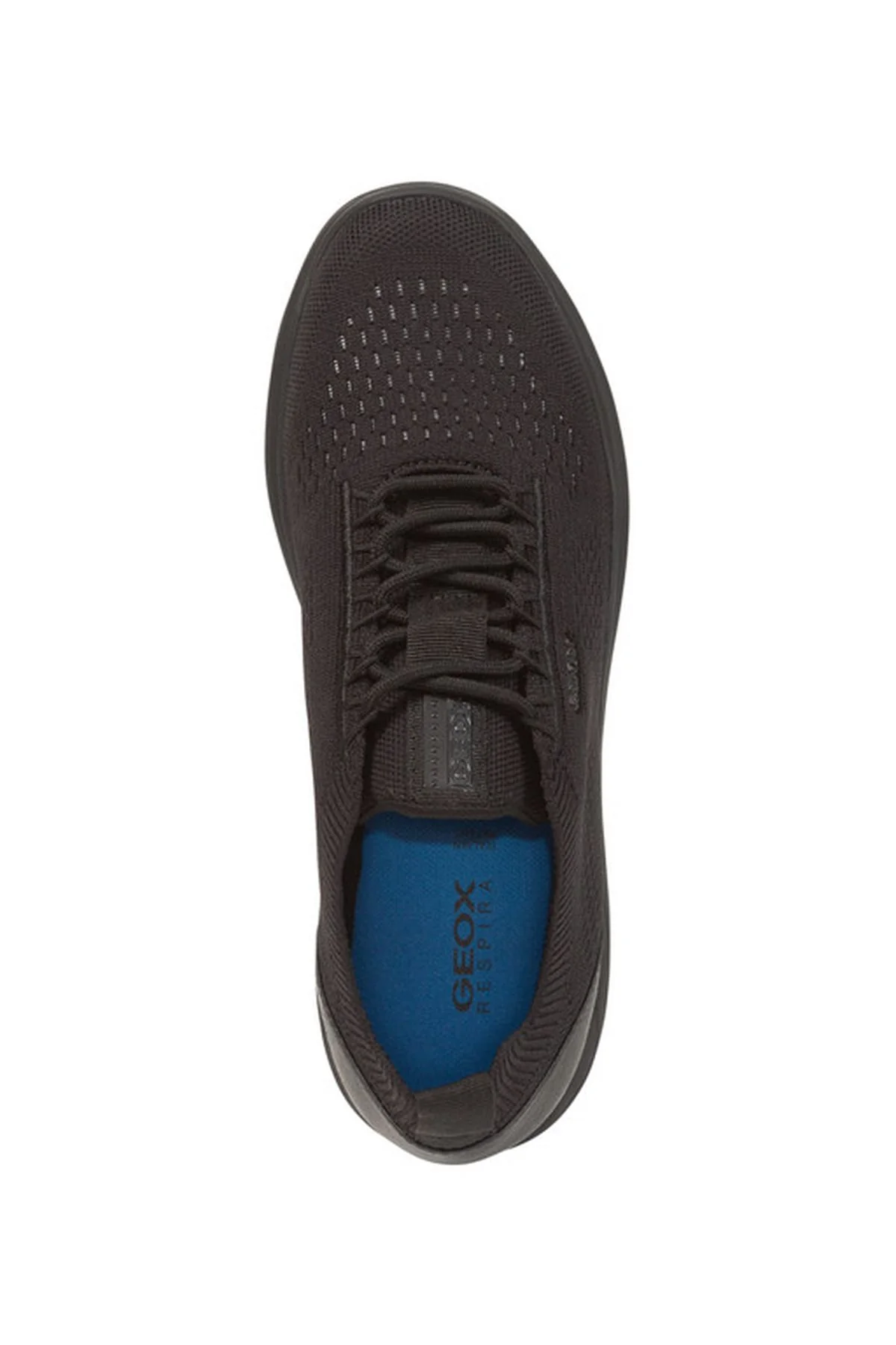 Geox Kadın Siyah Spherica Bağcıklı Sneaker - Image 5