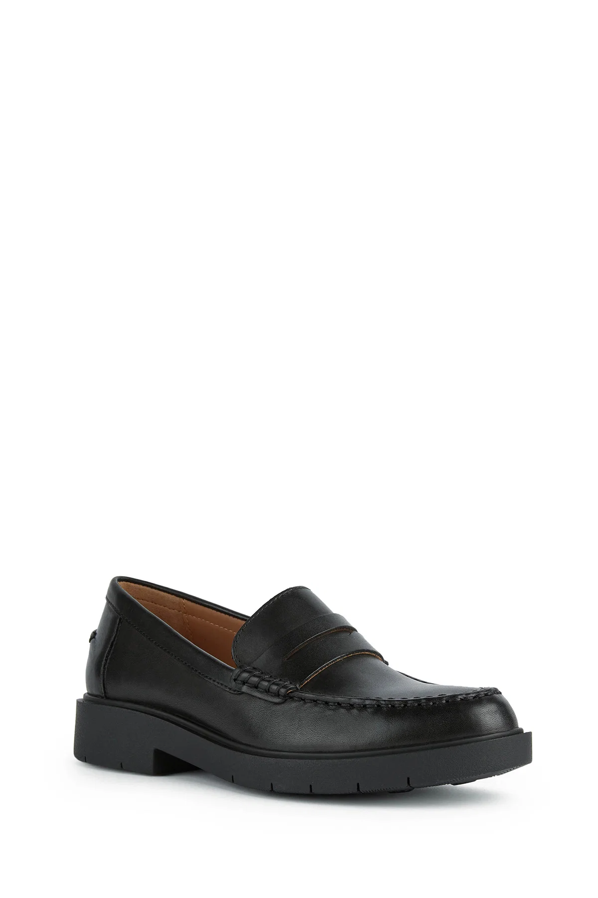 Geox Kadın Siyah Spherica Ec1 Maskülen Loafer - Image 3