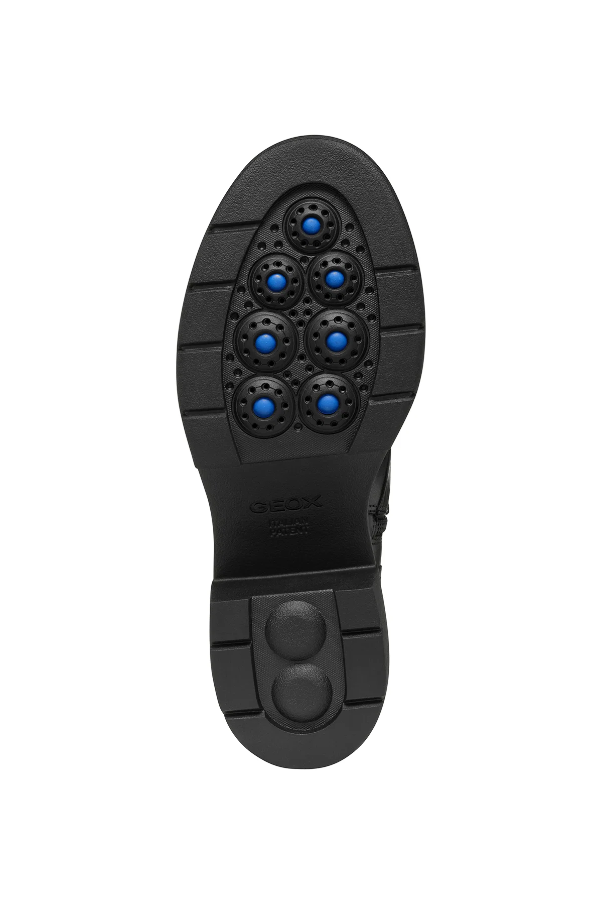 Geox Kadın Siyah Spherica Ec15 Bağcıklı Kalın Topuklu Deri Bot - Image 6