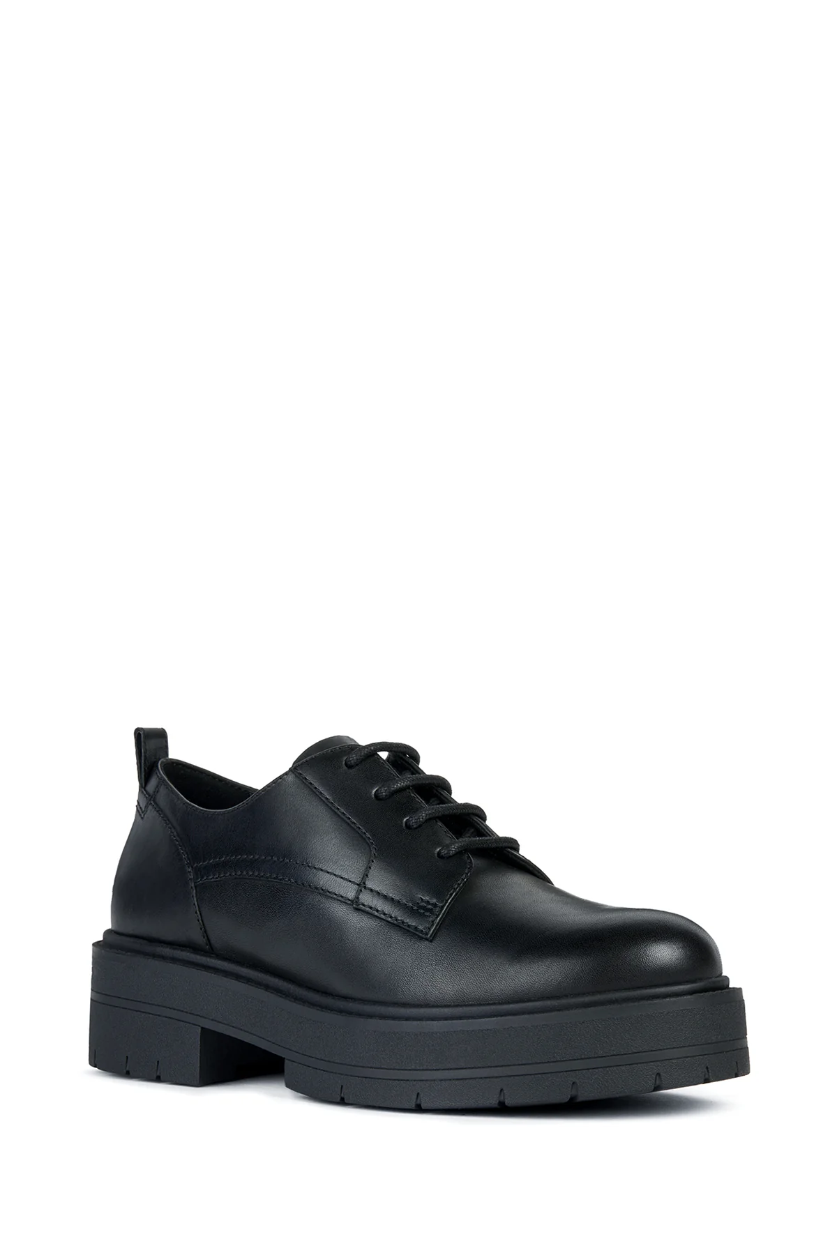 Geox Kadın Siyah Spherica Ec7  Bağcıklı Deri Maskülen Ayakkabı - Image 3