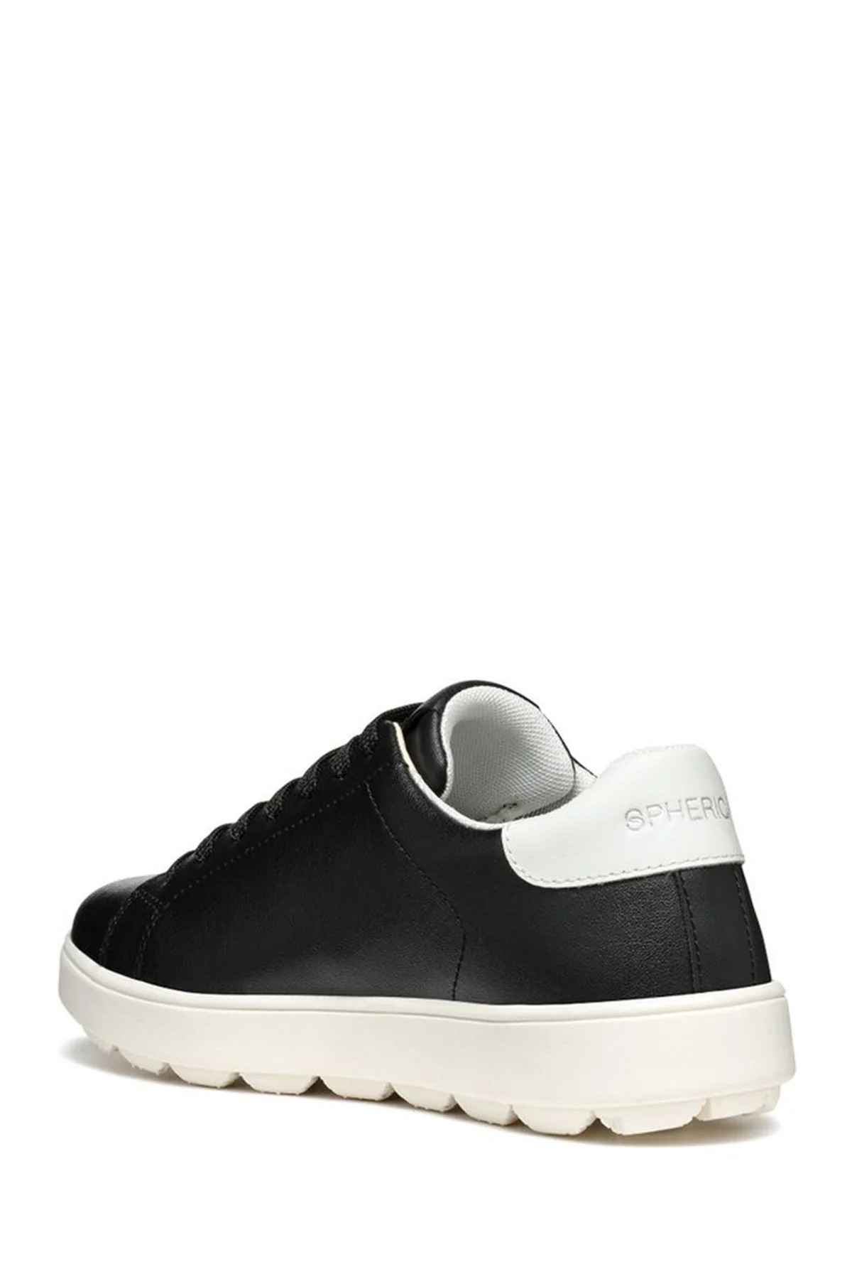 Geox Kadın Siyah Spherica Ecub-1 Bağcıklı Deri Sneaker - Image 2