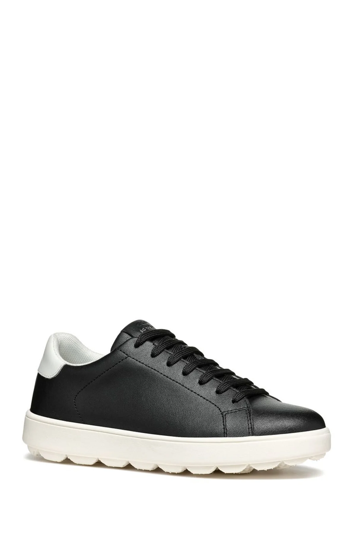 Geox Kadın Siyah Spherica Ecub-1 Bağcıklı Deri Sneaker - Image 3