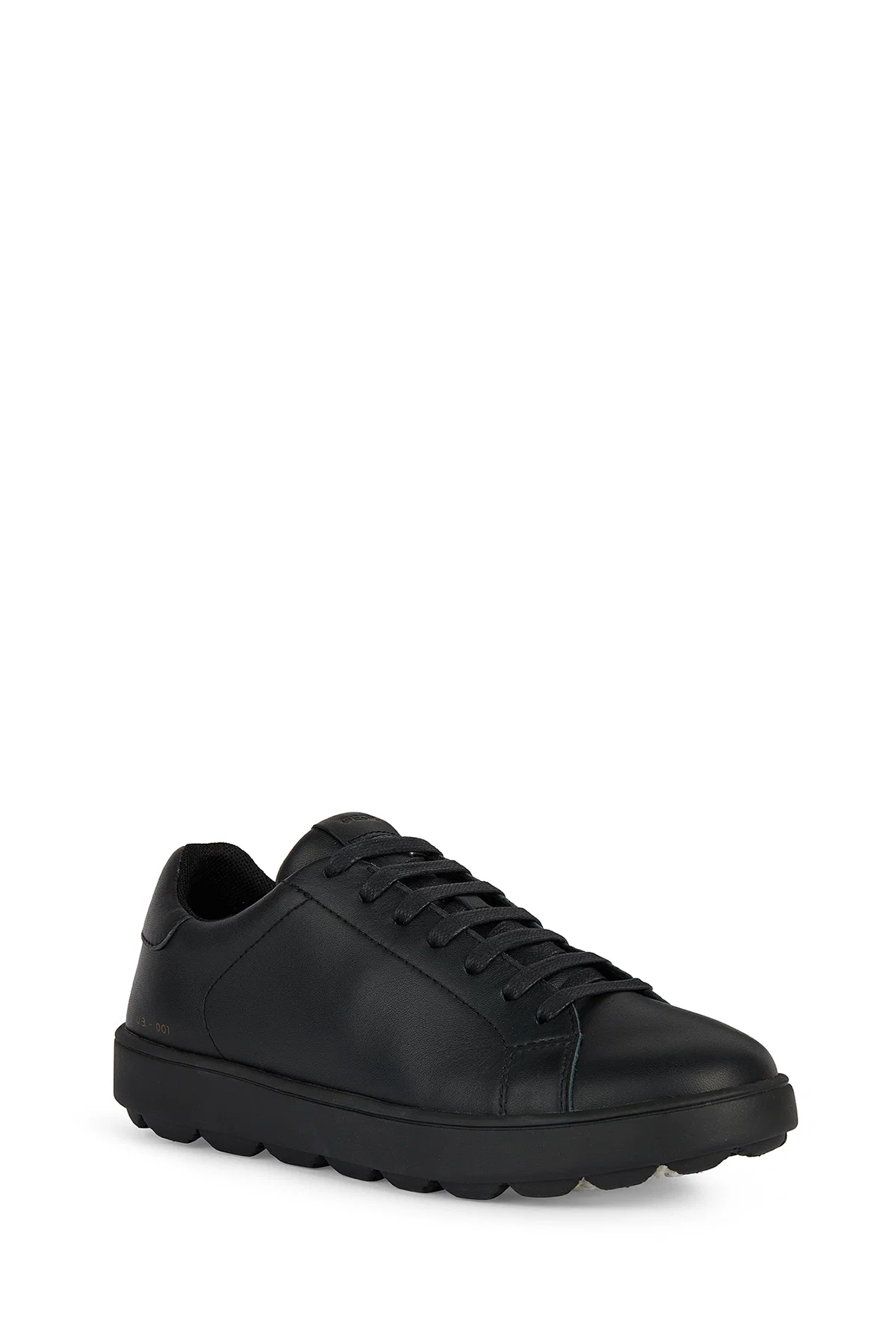 Geox Kadın Siyah Spherica Ecub-1 Bağcıklı Deri Sneaker - Image 3