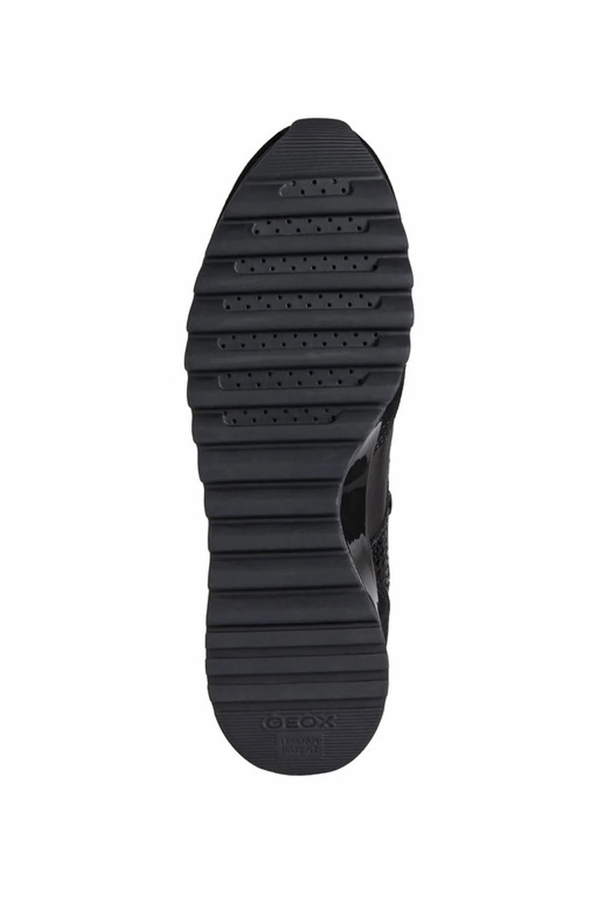Geox Kadın Siyah Tabelya Kalın Tabanlı Deri Sneaker - Image 6