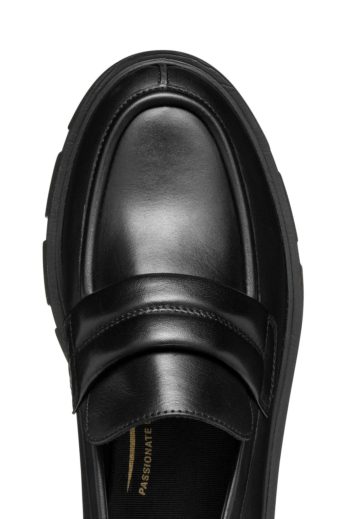 Geox Kadın Siyah Vilde Deri Makosen Loafer - Image 8