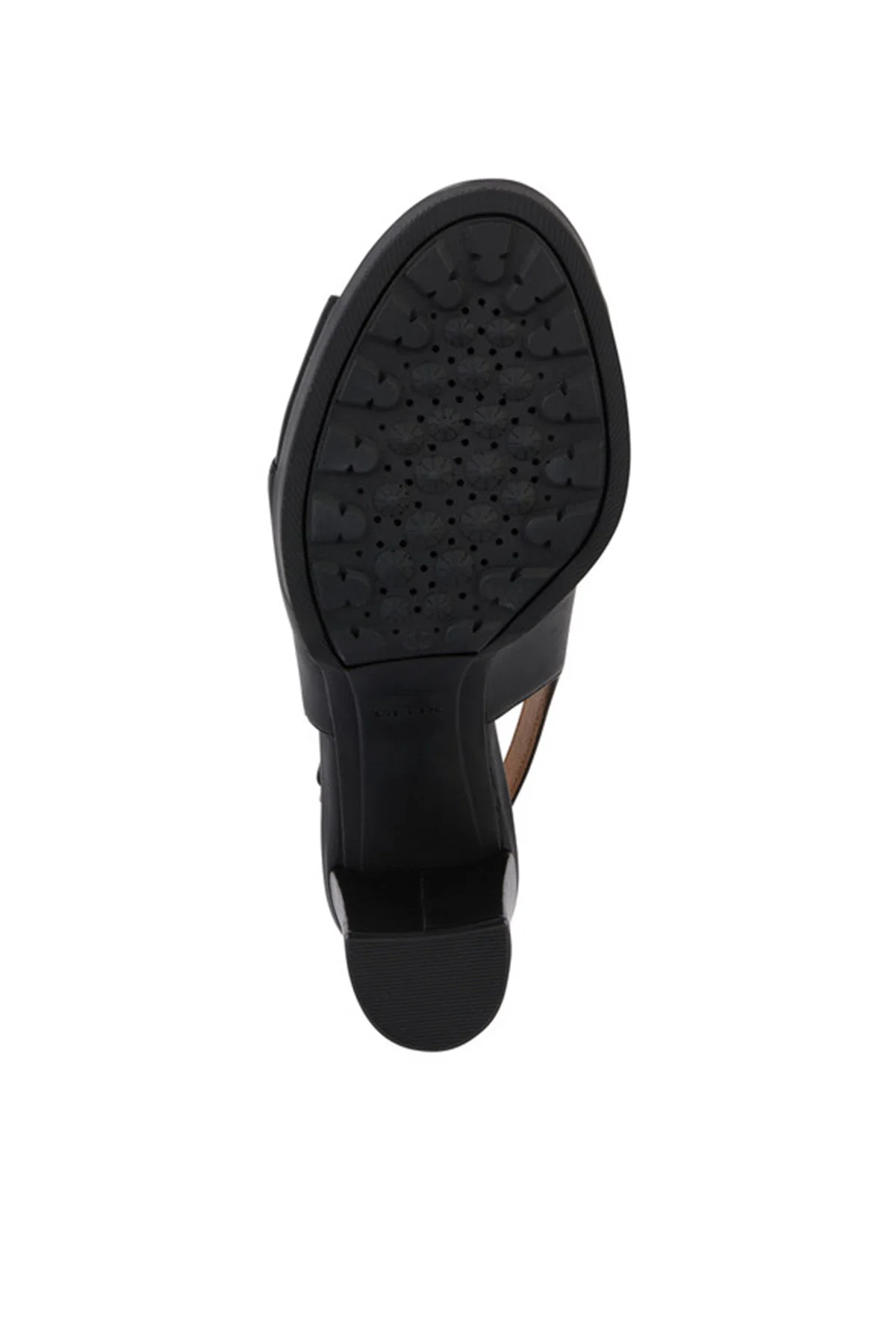 Geox Kadın Siyah Walk Pleasure 85S Arkadan Tokalı Kalın Topuklu Deri Ayakkabı - Image 6