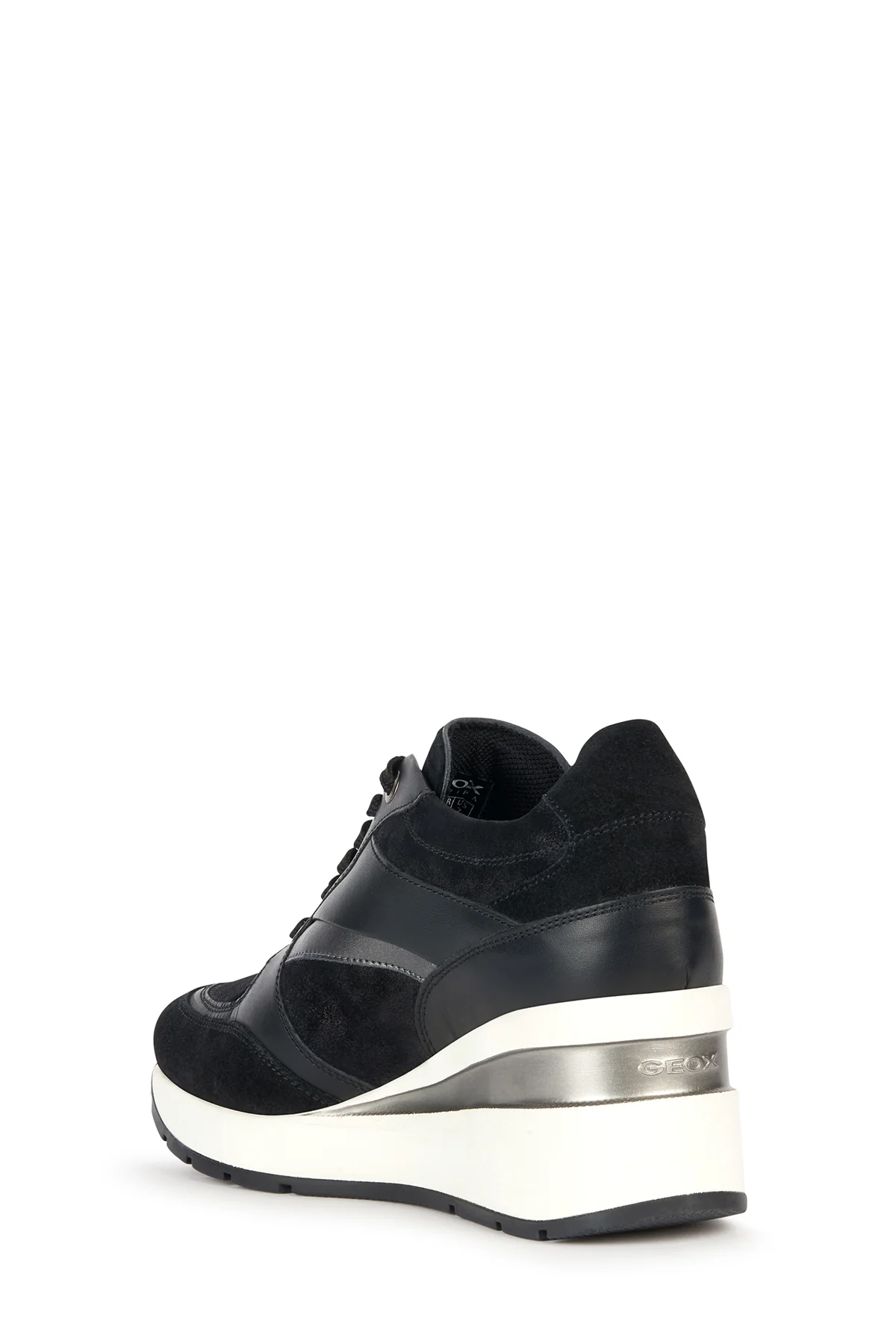 Geox Kadın Siyah Zosma Dolgu Topuk Sneaker - Image 2