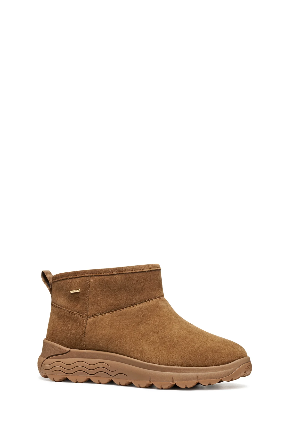 Geox Kadın Taba D Spherıca 4X4 B Abx B - Suede Süet Deri Teddy Bot - Image 3