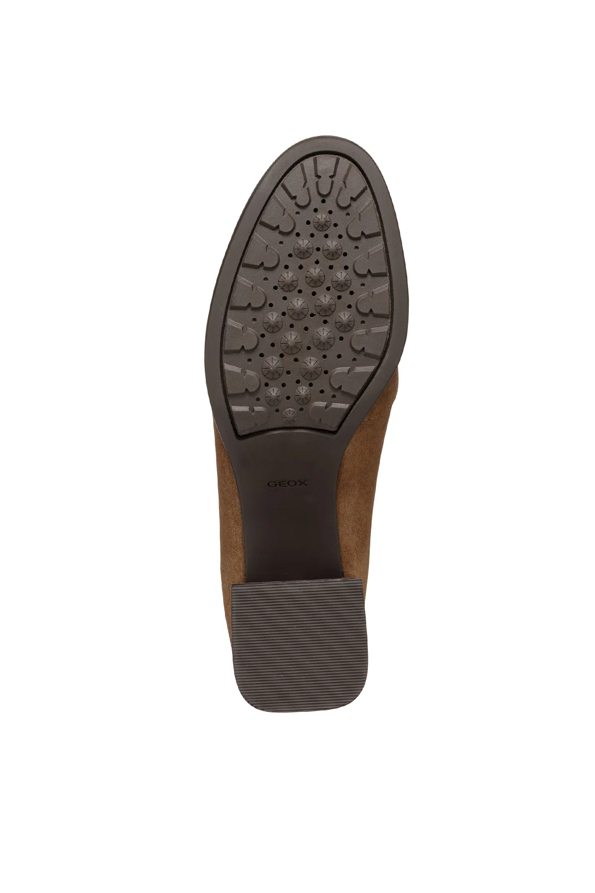 Geox Kadın Taba Walk Pleasure Toka Detaylı Süet Deri Topuklu Ayakkabı - Image 6