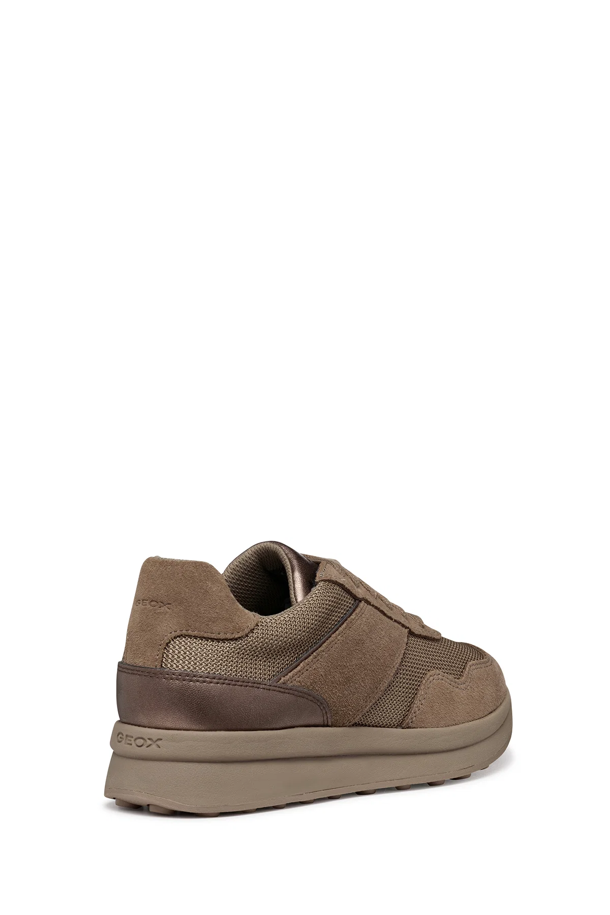 Geox Kadın Vizon D Runntix Bağcıklı Sneaker - Image 2