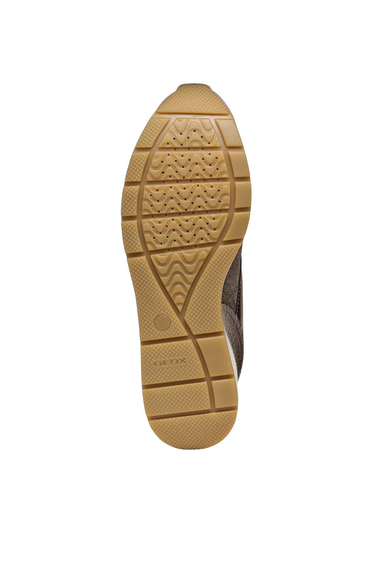 Geox Kadın Vizon Respira Bağcıklı Dolgu Topuklu Deri Sneaker - Image 10