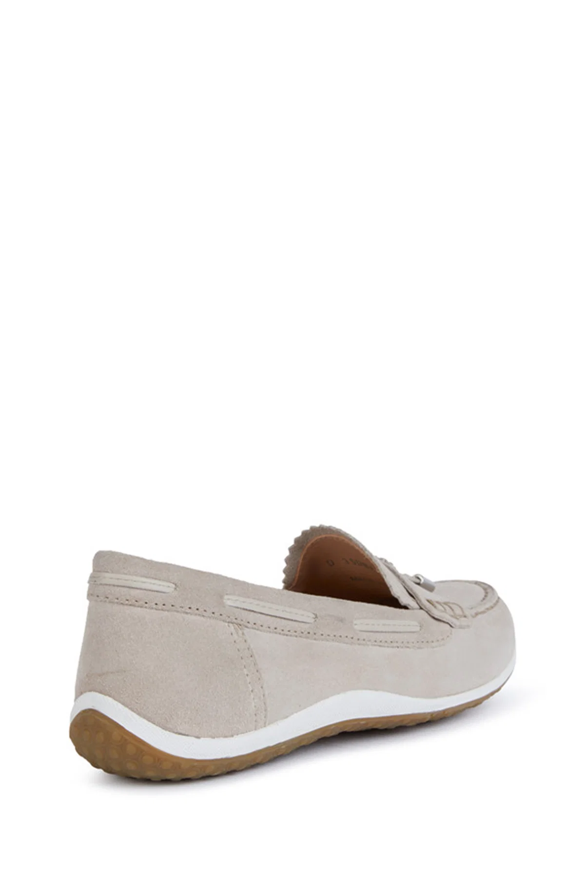 Geox Kadın Vizon  Vega Moc Moccasin Püsküllü Süet Deri Loafer - Image 4