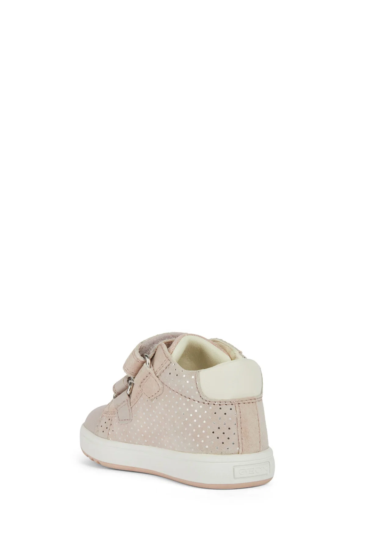 Geox Kız Bebek Bej Biglia Bantlı Süet Sneaker - Image 3