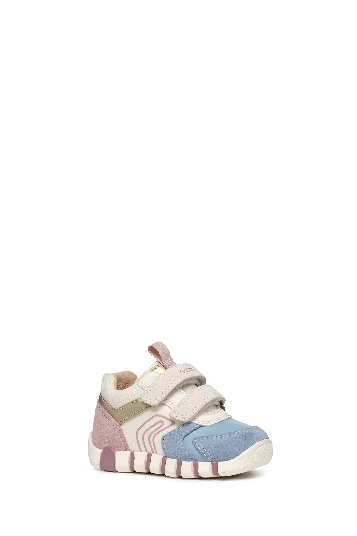 Geox Kız Bebek Bej Iupidoo Bantlı Deri Sneaker - Image 5